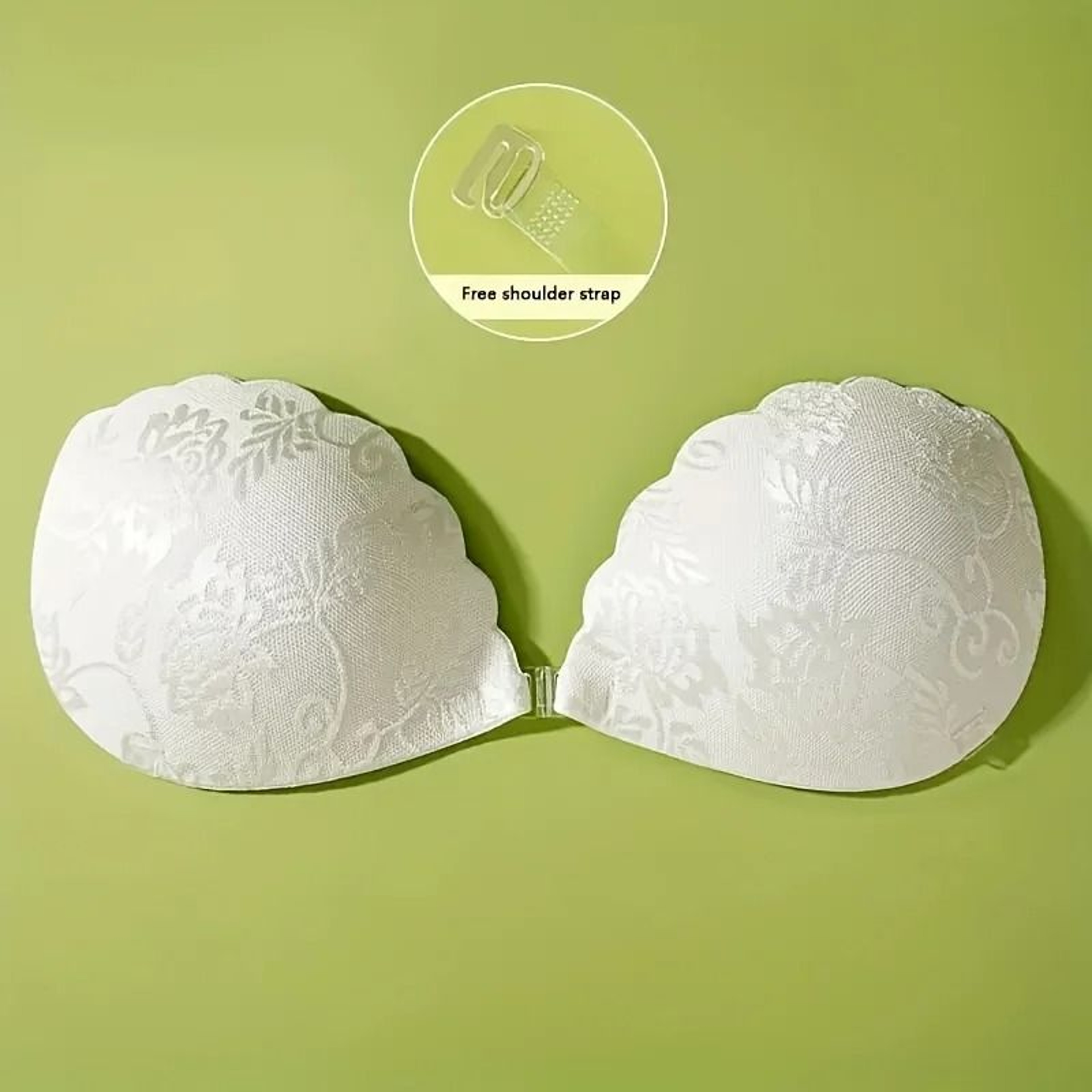 Womens Invisible Soft Elegant Strapless And Seamless PushUp Bra  Elegant Support Underwear 8