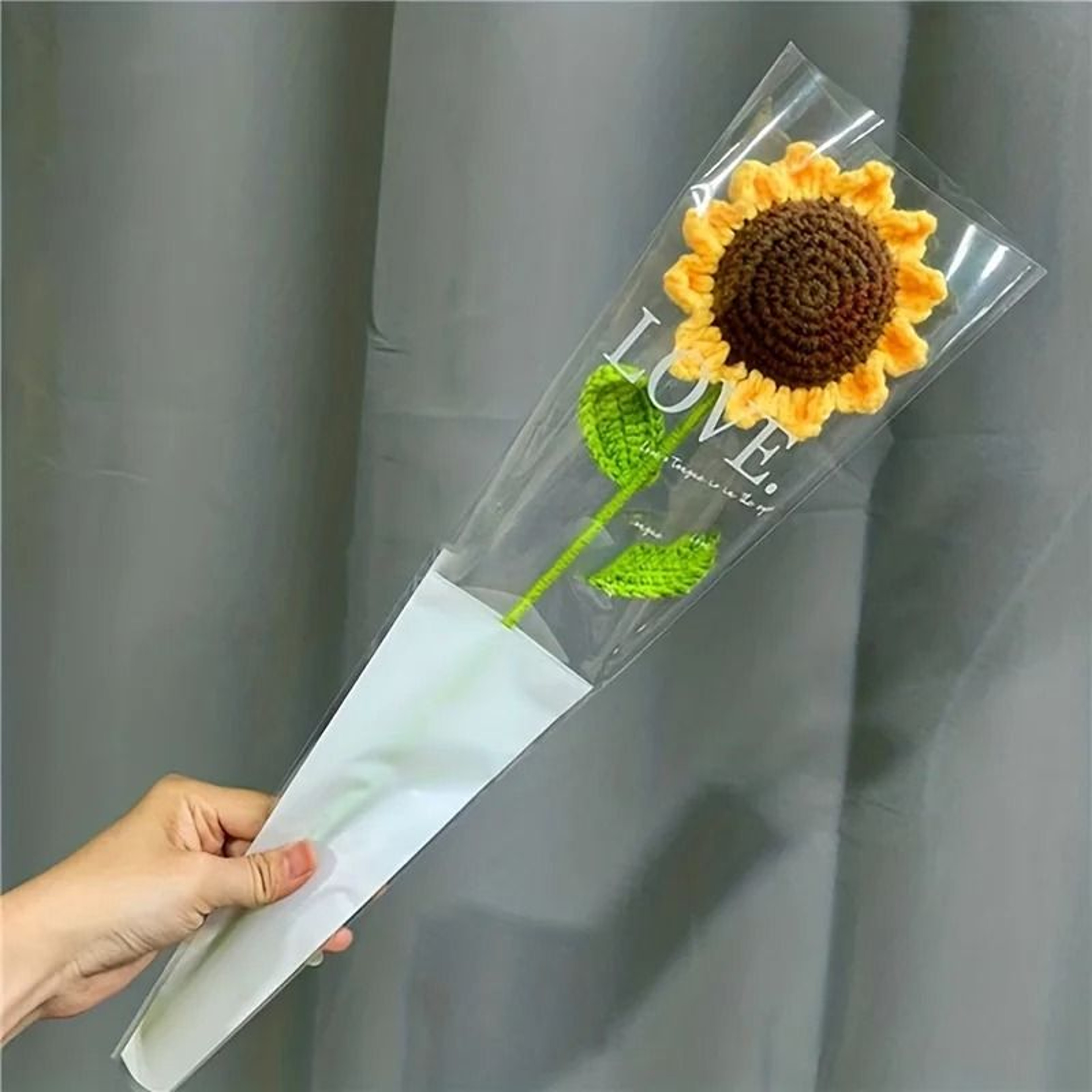 Handmade Sunflower Crochet Bouquet Perfect For Teacher Appreciation Mothers Day And Valentines Day  6