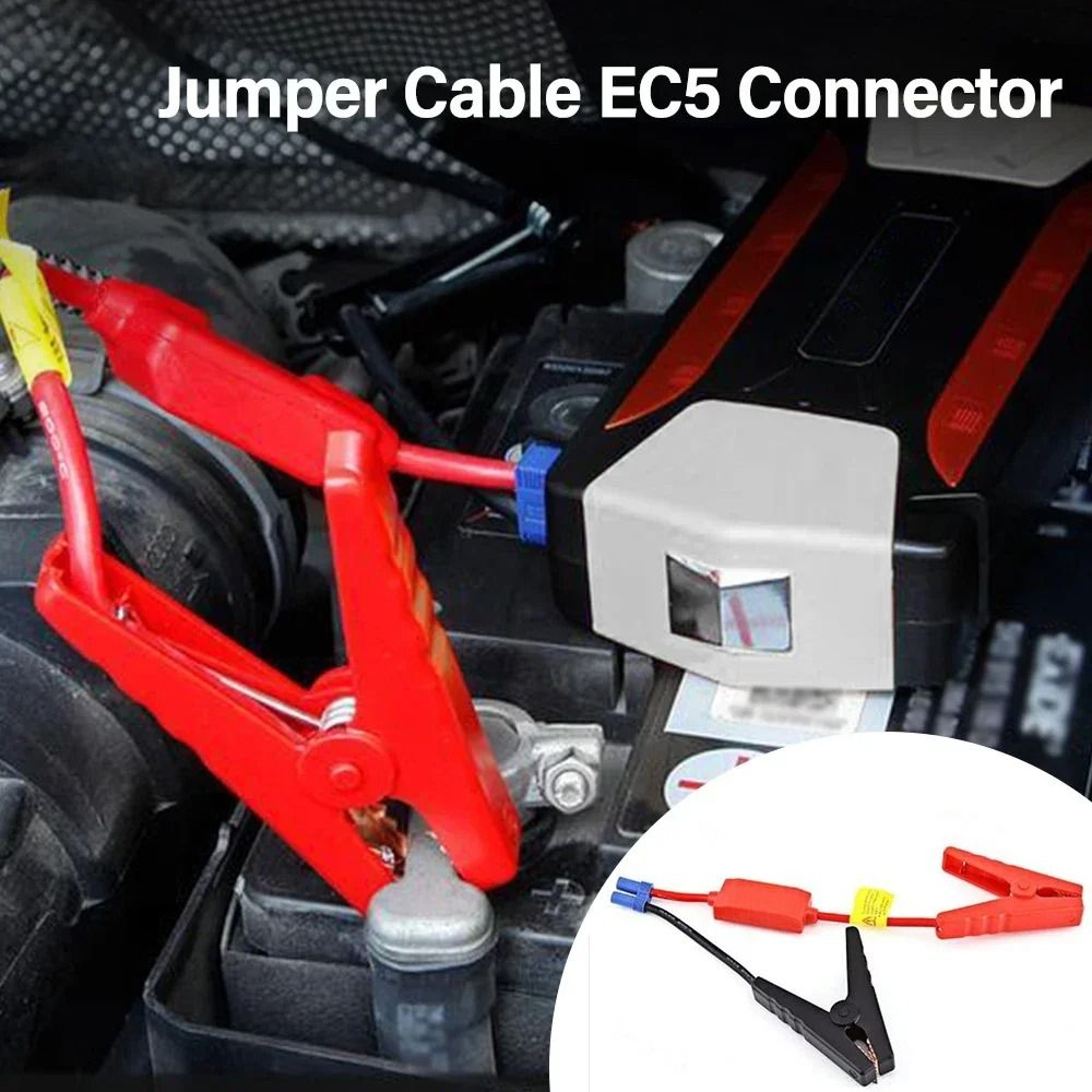 Car Emergency Start Power Clip  Automotive Replacement Battery Clamp Booster For 12V Portable Car J 1
