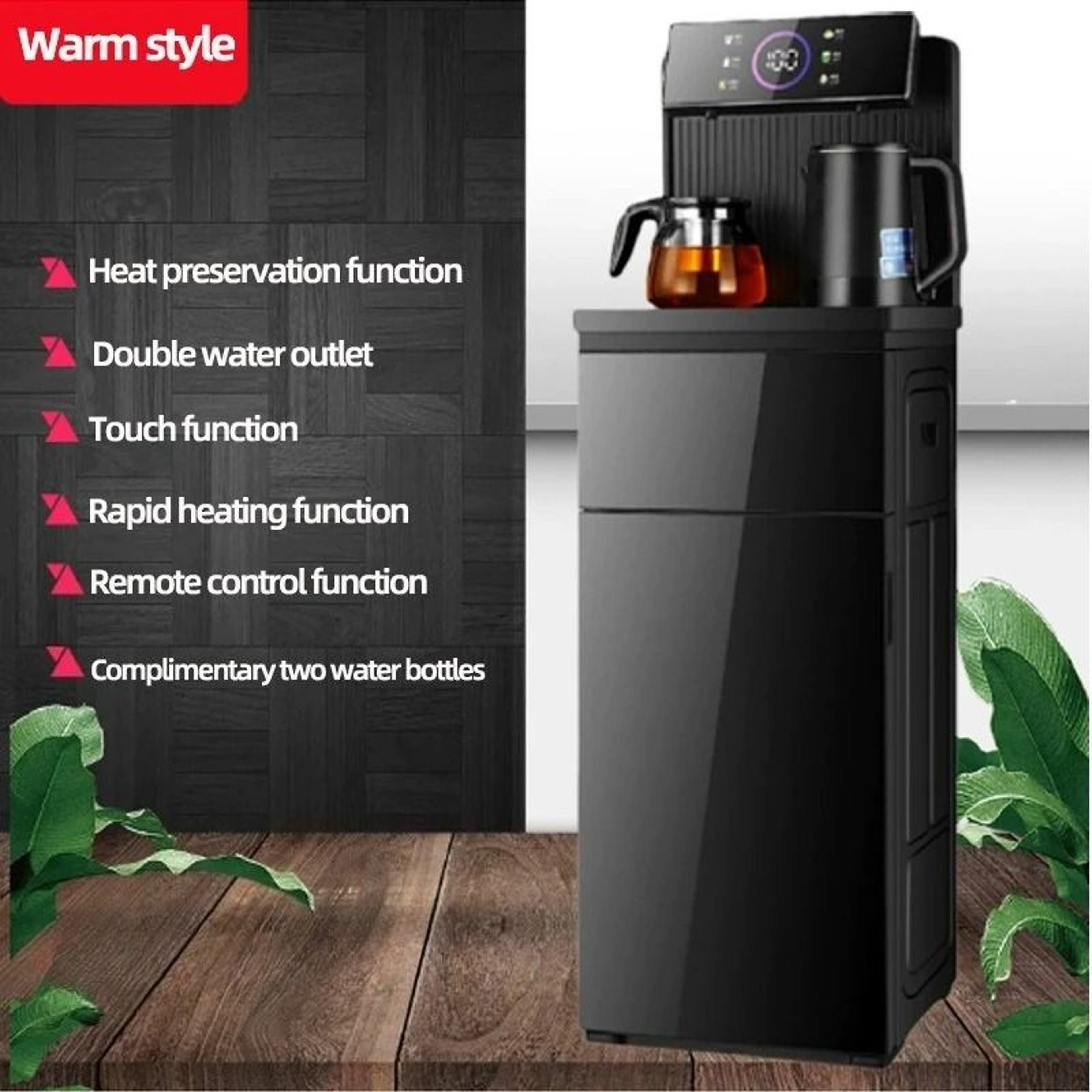 Highend Intelligent Vertical Hot And Cold Tea Bar Machine Commercial And Household Water Dispenser  0