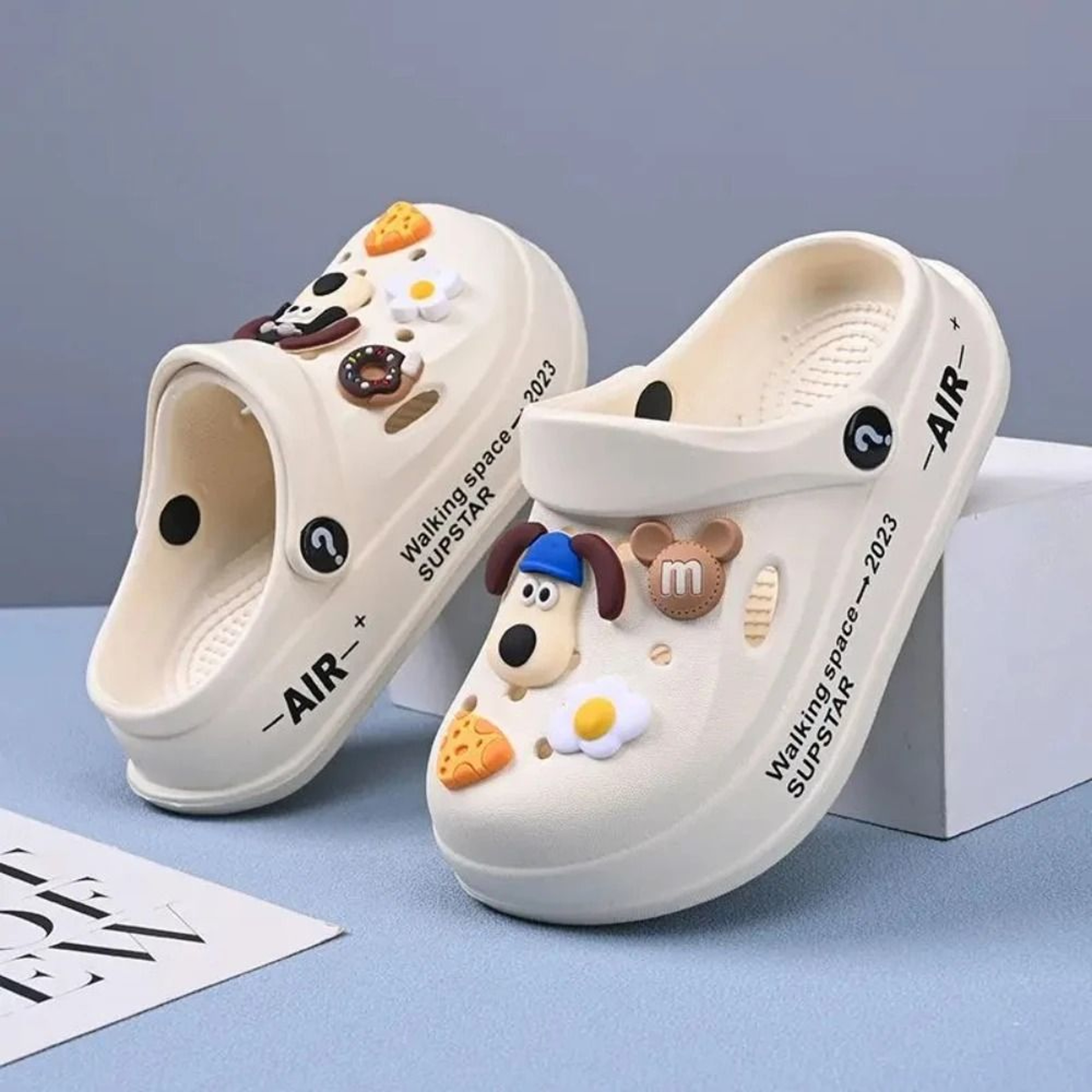 Kids Breathable ClosedToe Outdoor Sandals Summer NonSlip Beach Slippers 2