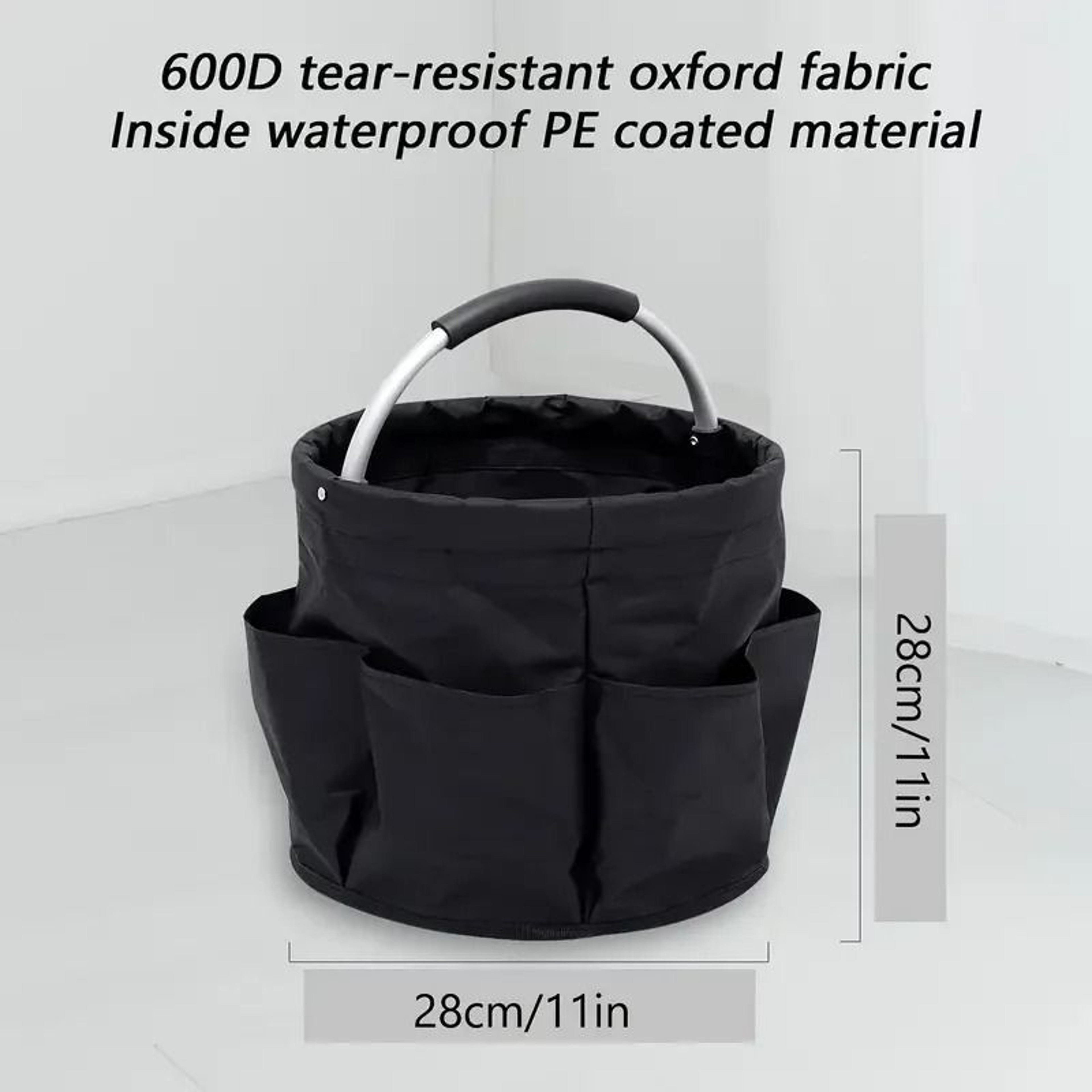 17L Large Folding Storage Organizer Bag And Outdoor Cleaning Caddy 1