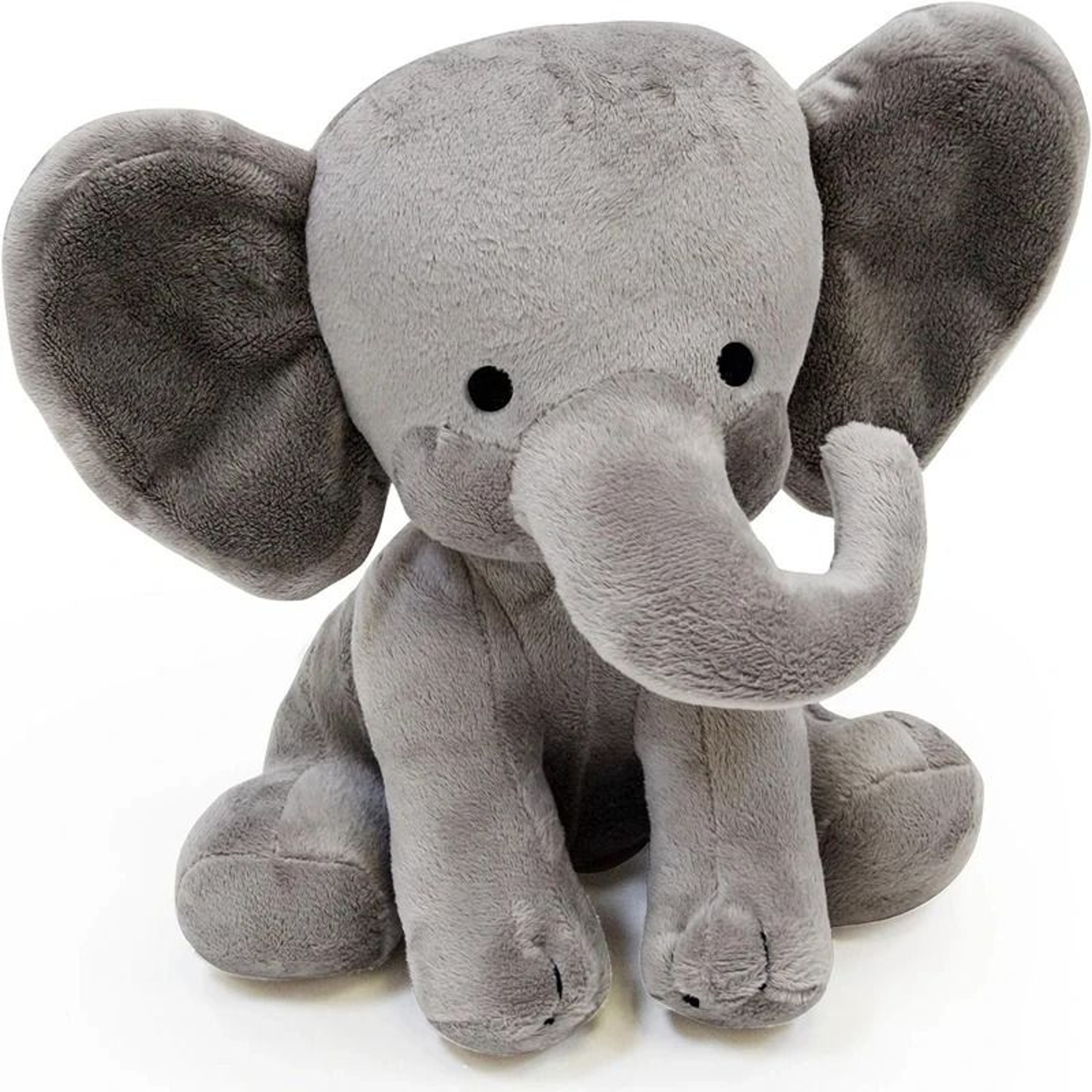 25cm Gray Elephant Stuffed Plush Toy Kawaii Animal Sleeping Pillow 2