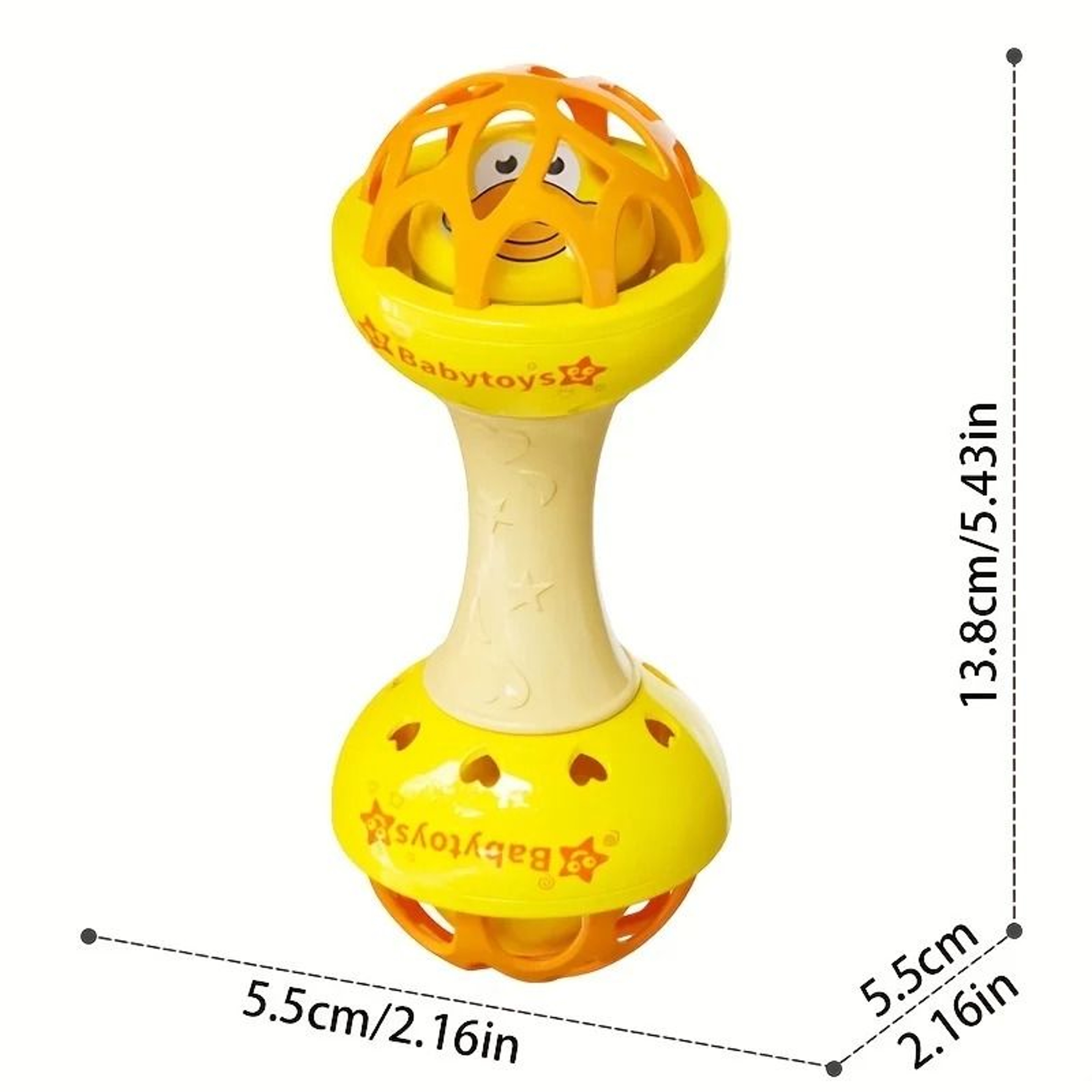 Youngsters Hand Shaking Bell Vibrating Toy 1