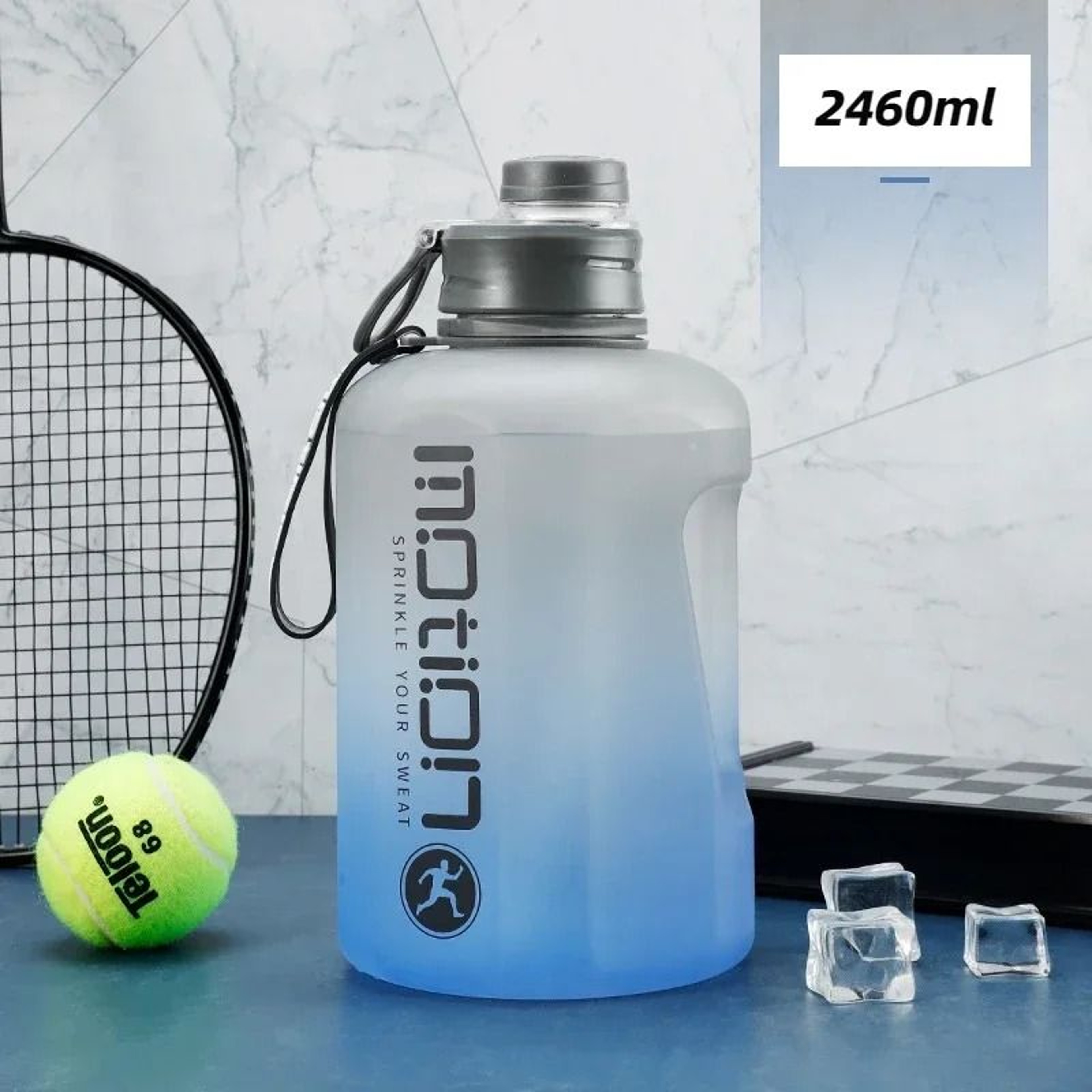 2Liter Gradient Sports Water Bottle 6