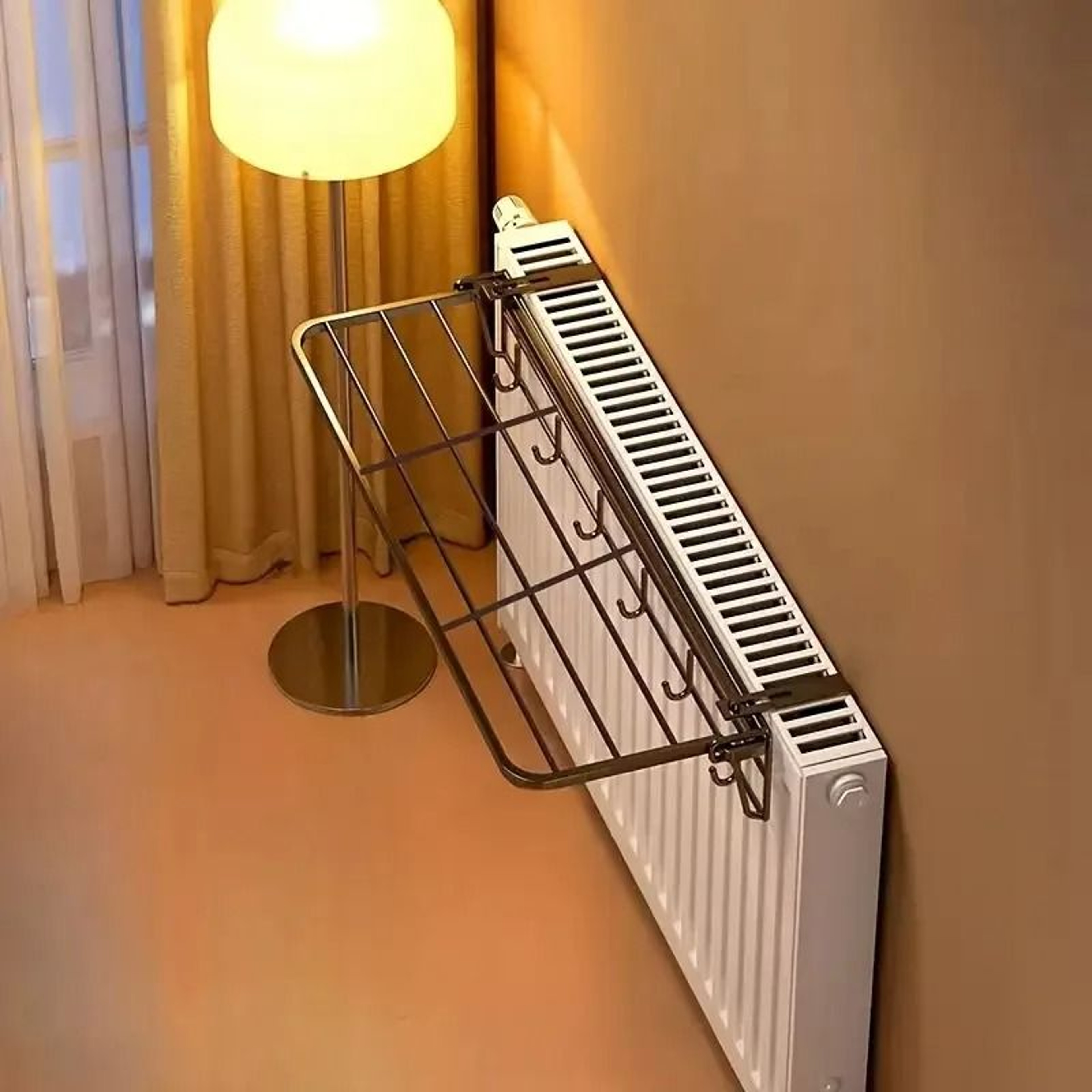 HeavyDuty WallMounted Radiator Rack 5