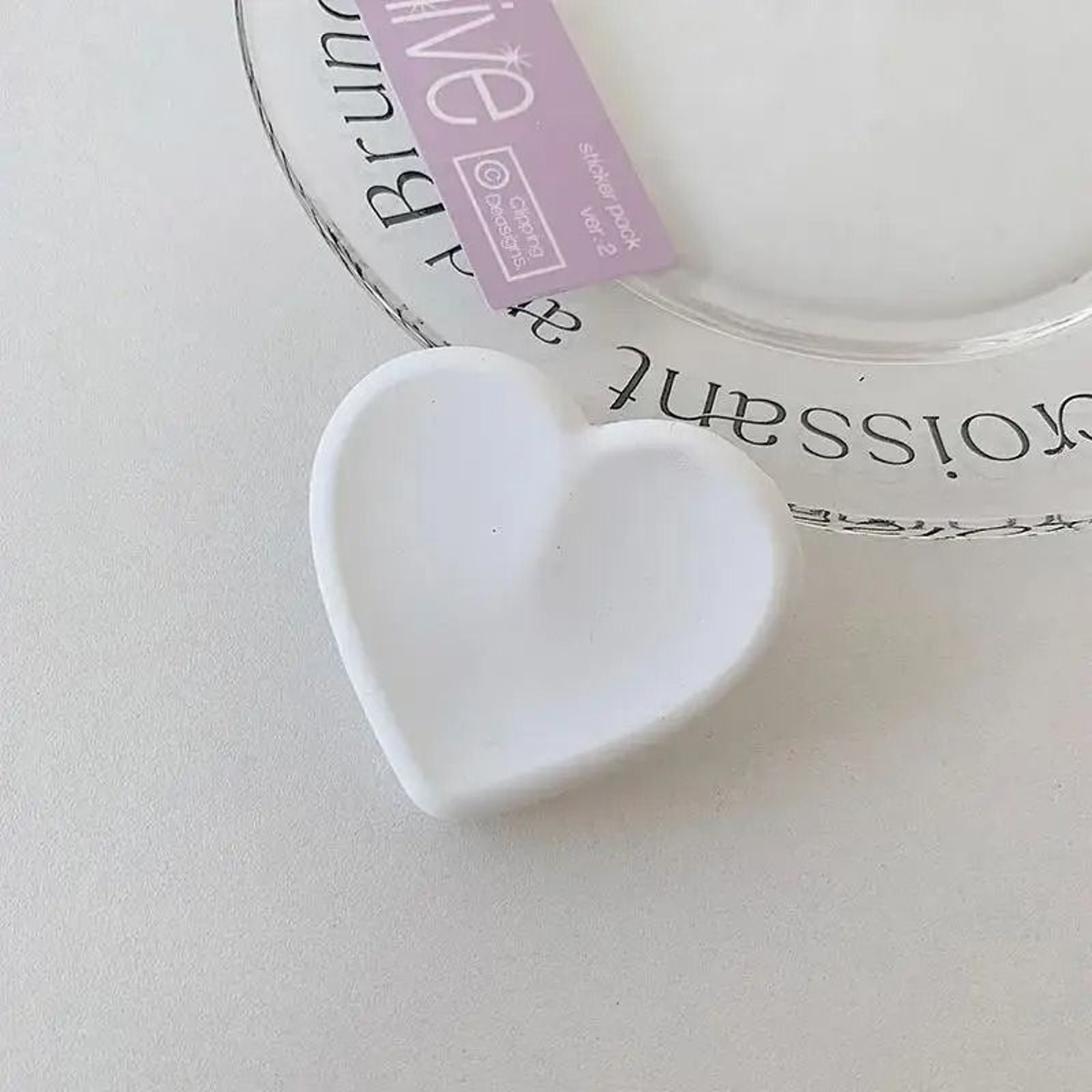 Ins Style Heart Silicone Phone Grip Bracket 7