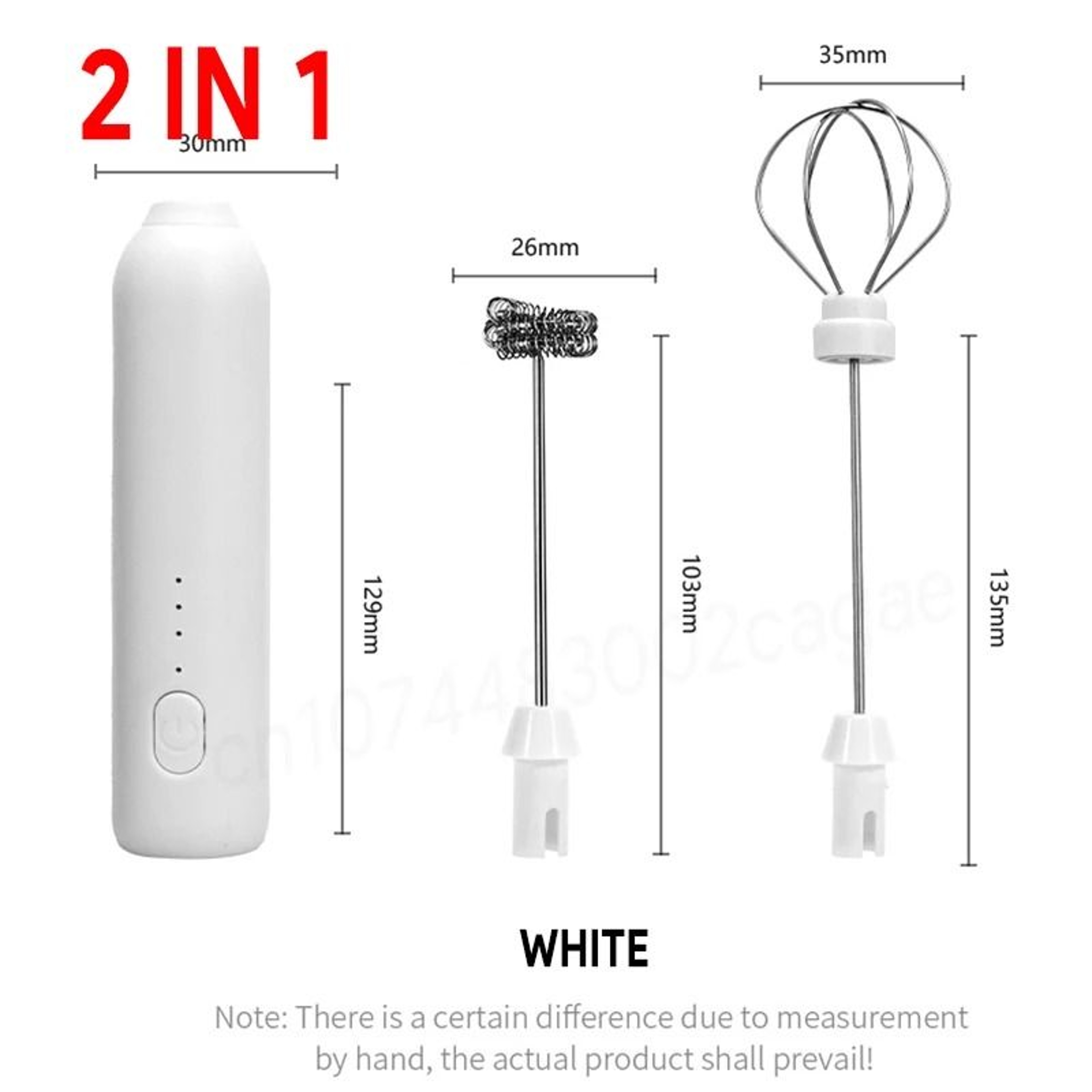 Wireless Handheld Electric Milk Frother 7