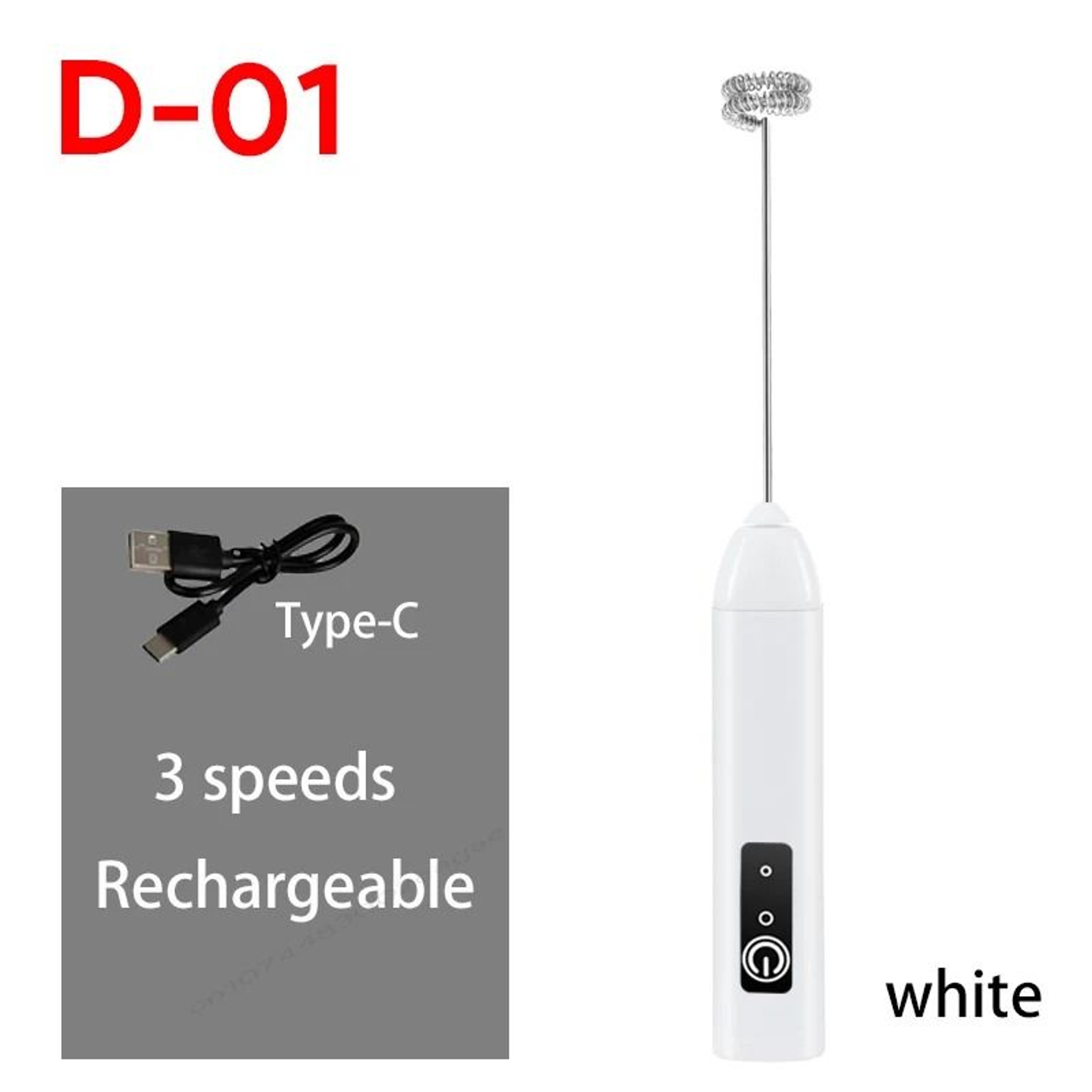 Wireless Handheld Electric Milk Frother 11