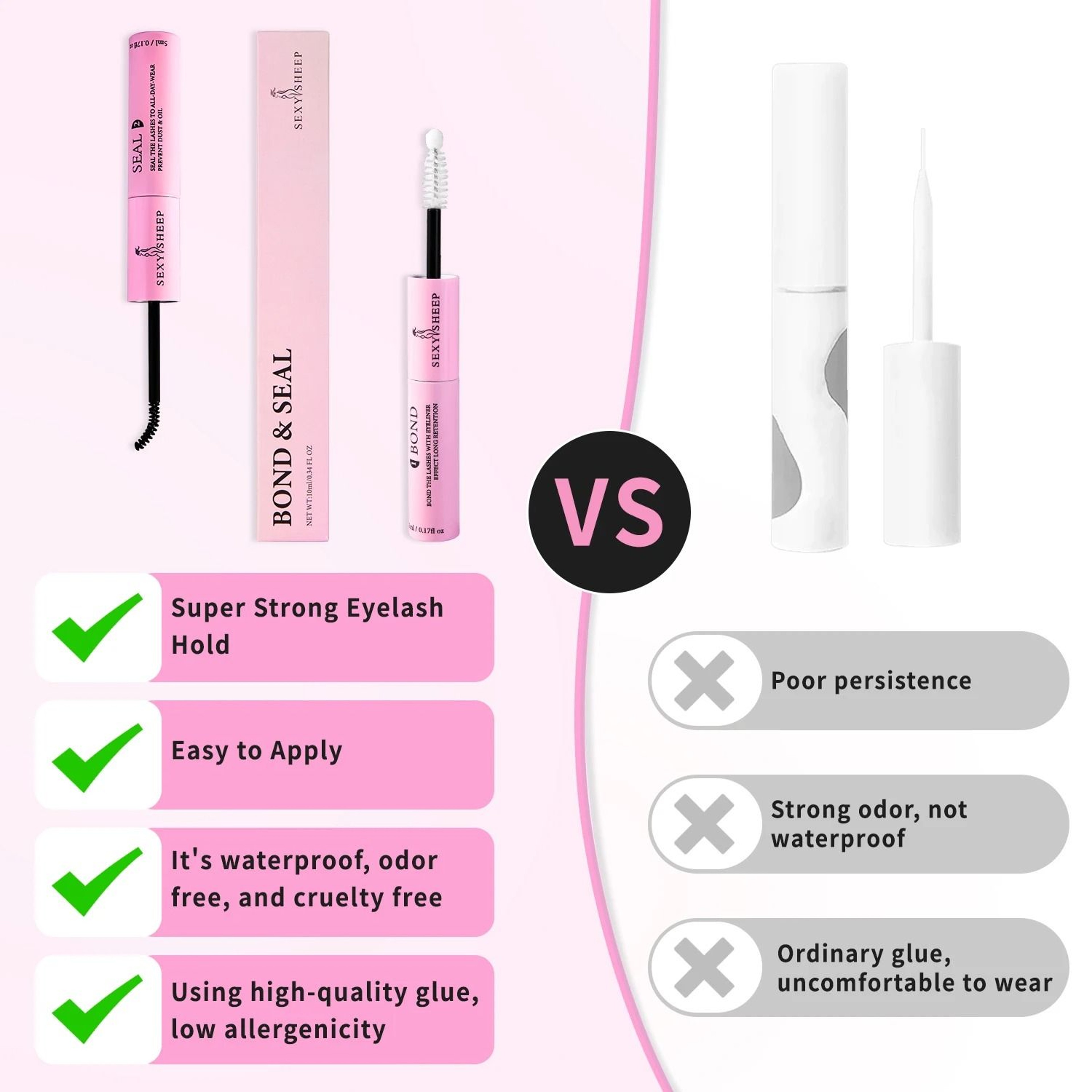 2in1 Eyelash Glue And Sealant 3