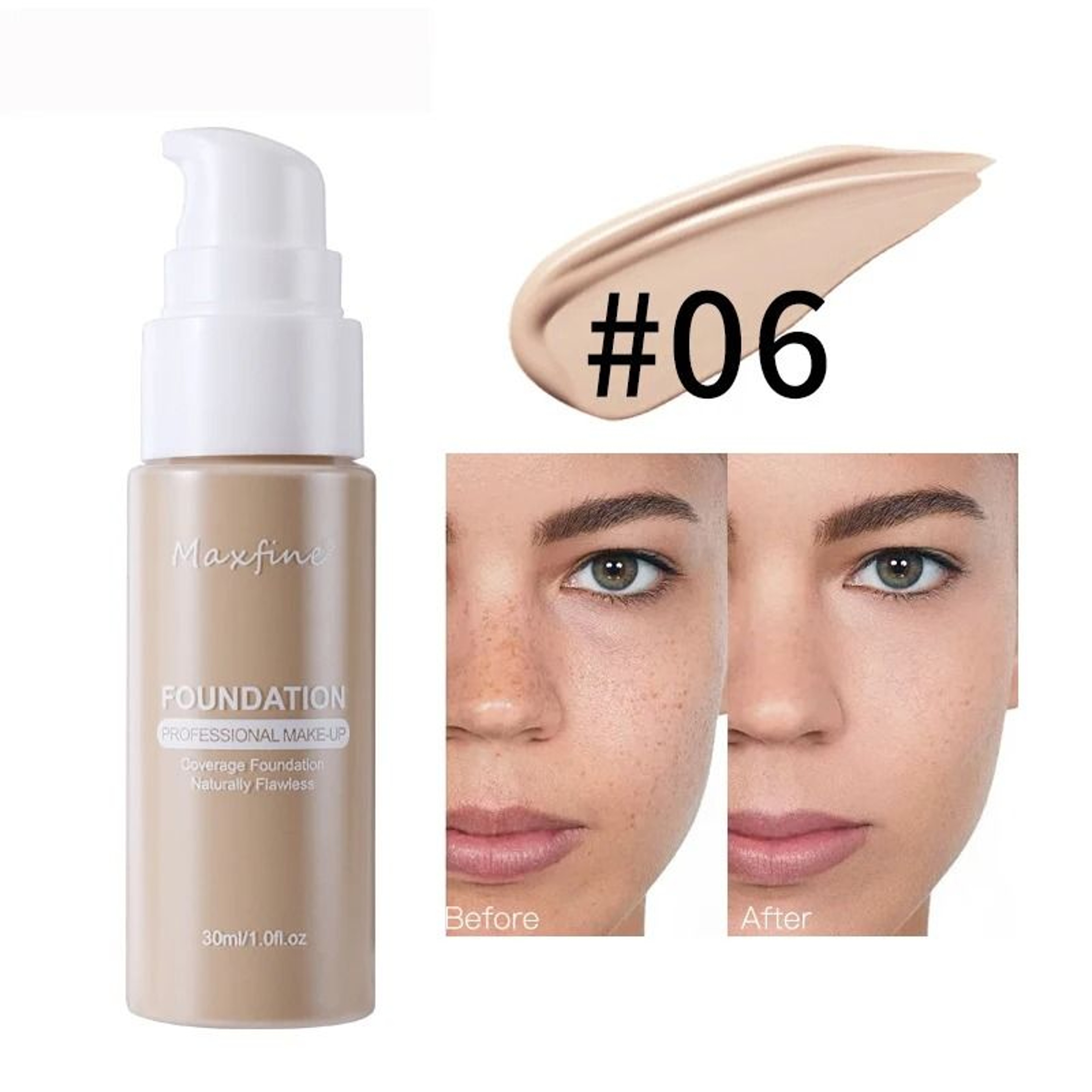 Liquid Foundation Effective Concealer Professional Cosmetics 11