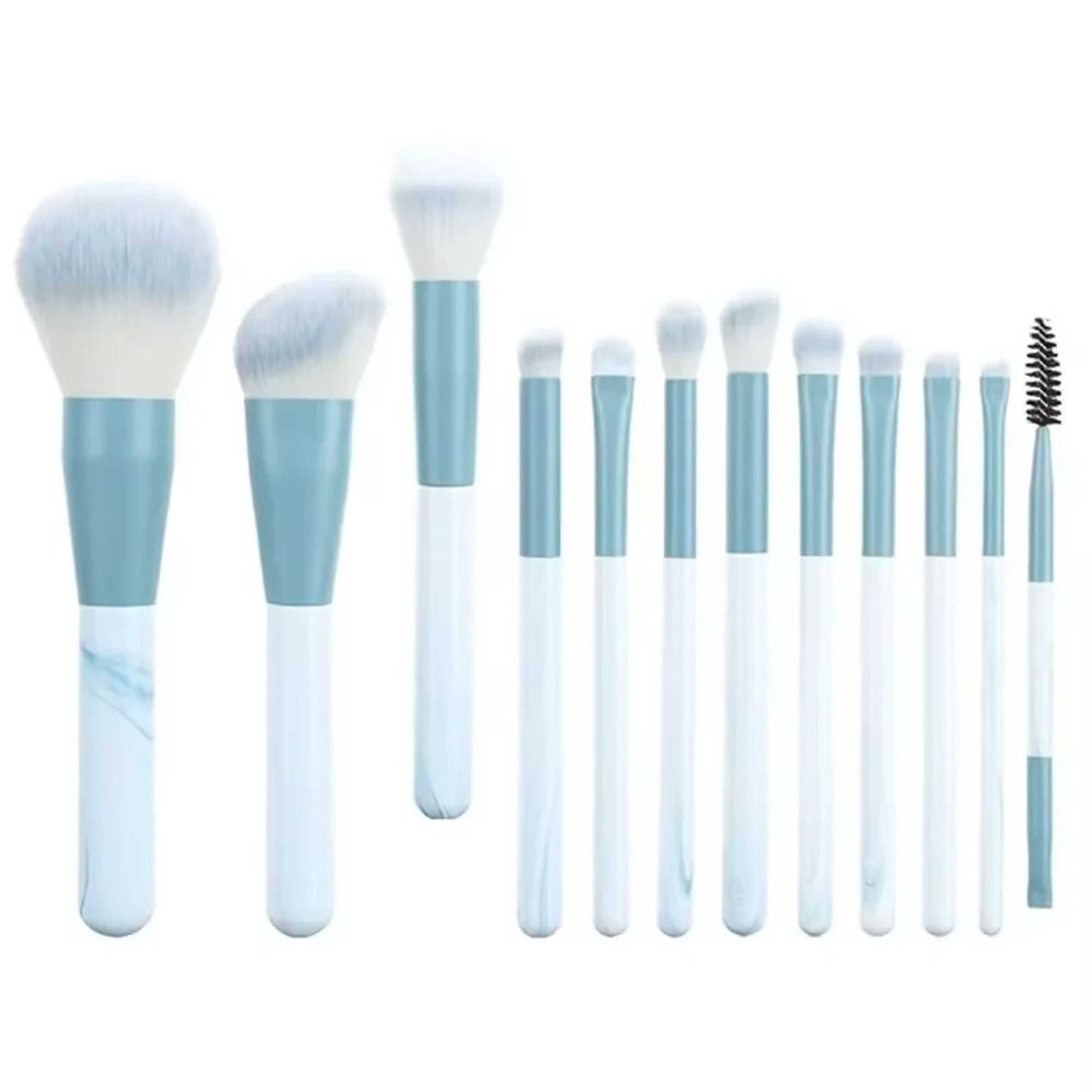 13 Piece Professional Soft Makeup Brush Set With Storage Bag 14