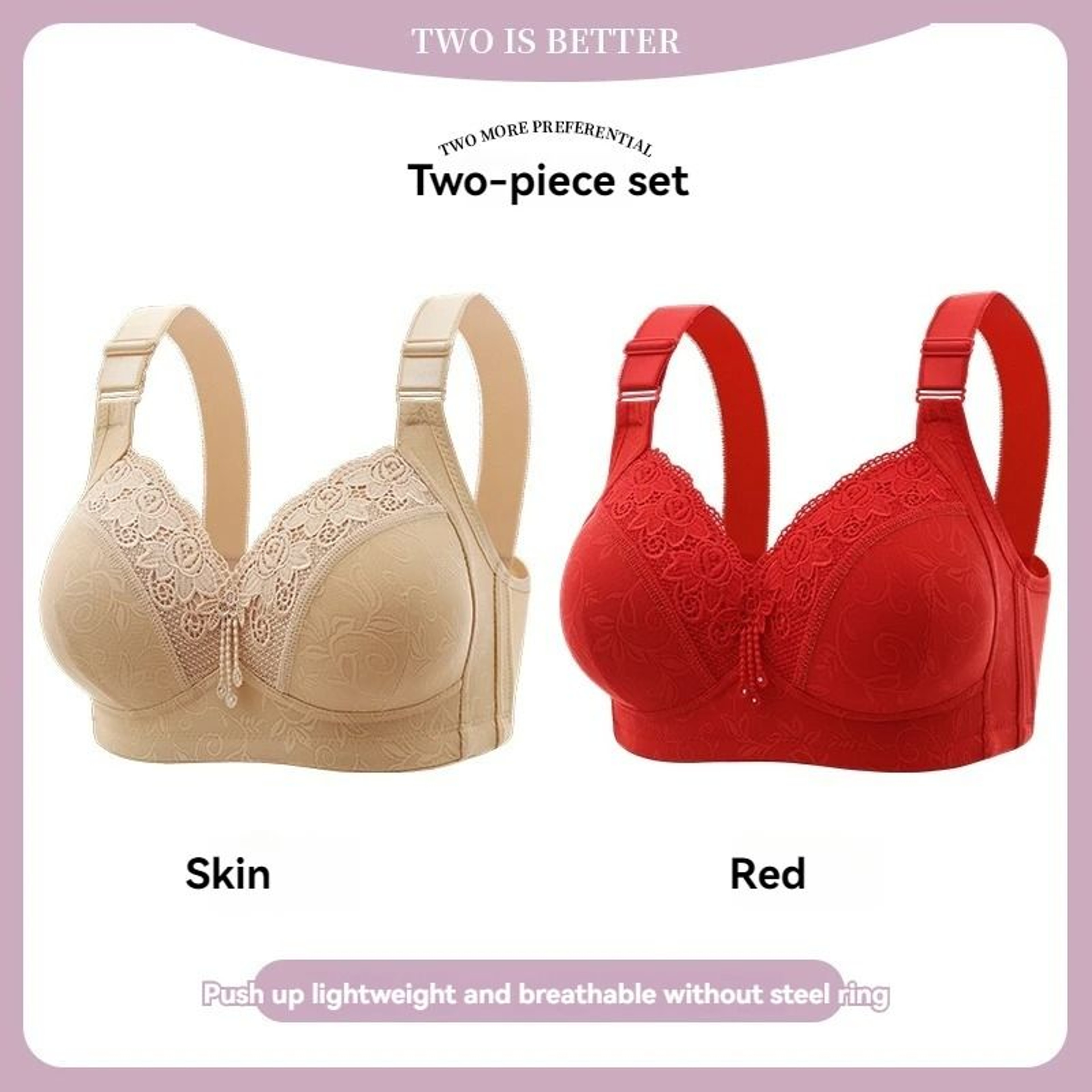 Womens UltraThin Lace Perspective Bralette  Elegant Deep V Lingerie 14