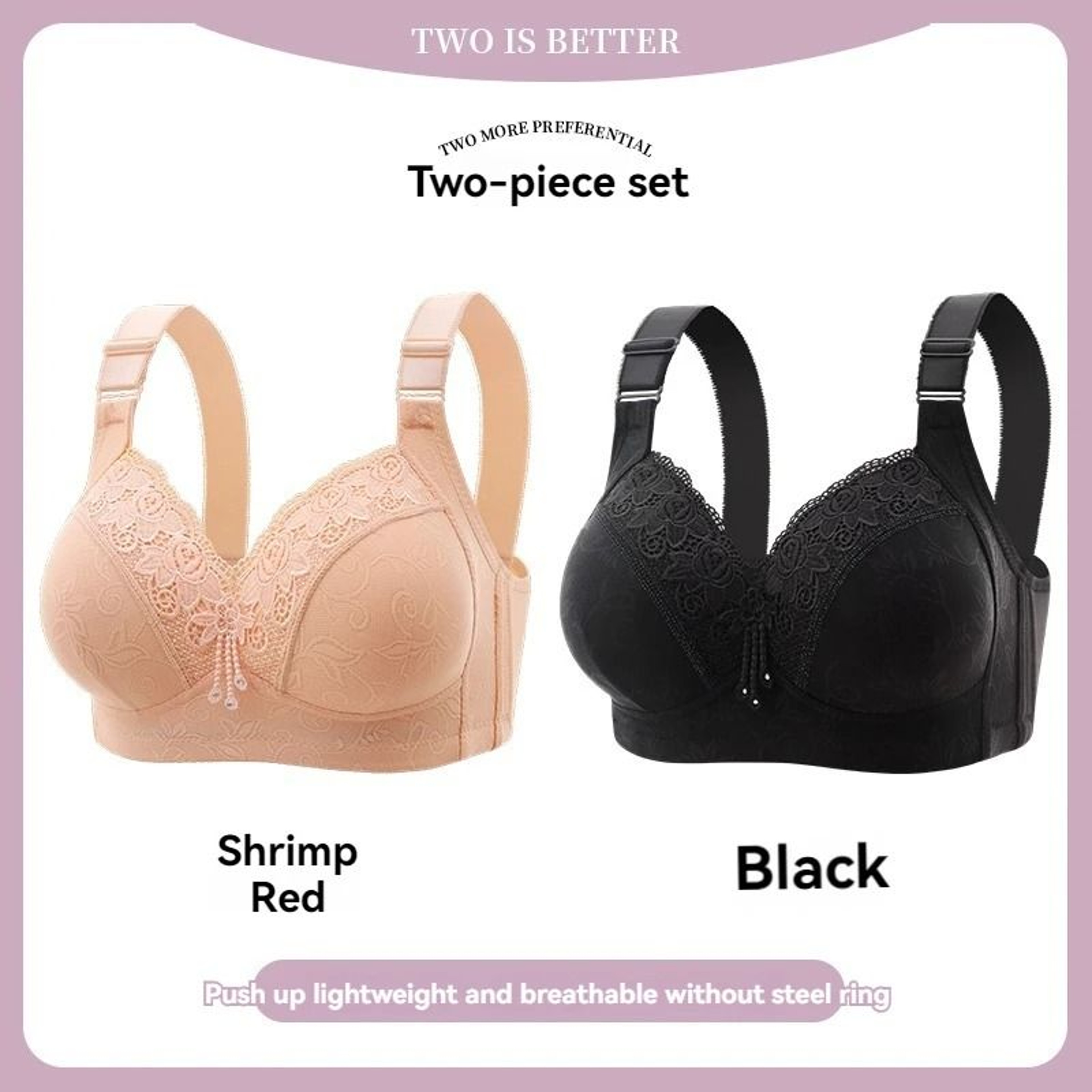 Womens UltraThin Lace Perspective Bralette  Elegant Deep V Lingerie 22