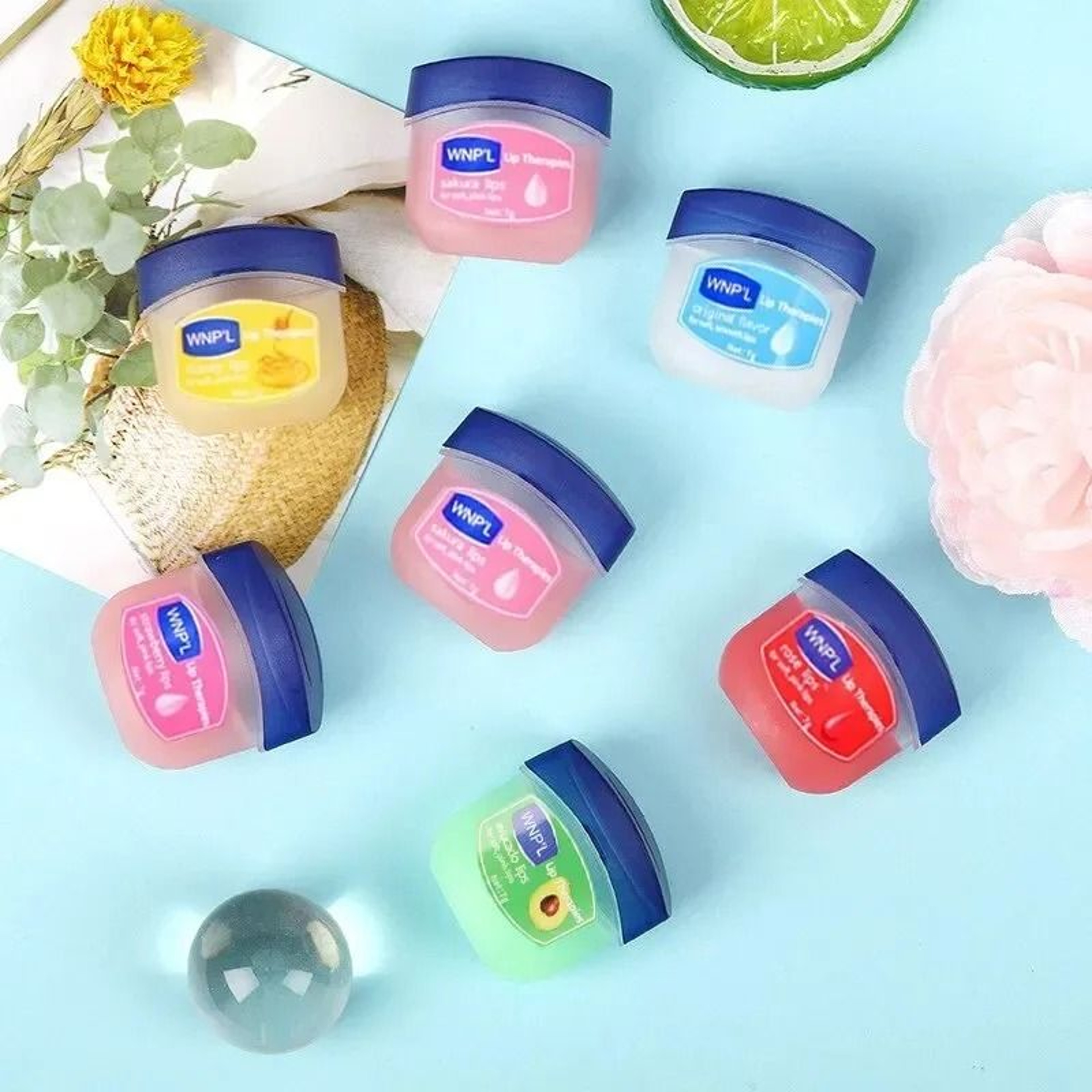Moisturizing Jelly Lip Balm Set  Natural PlantBased Care 1