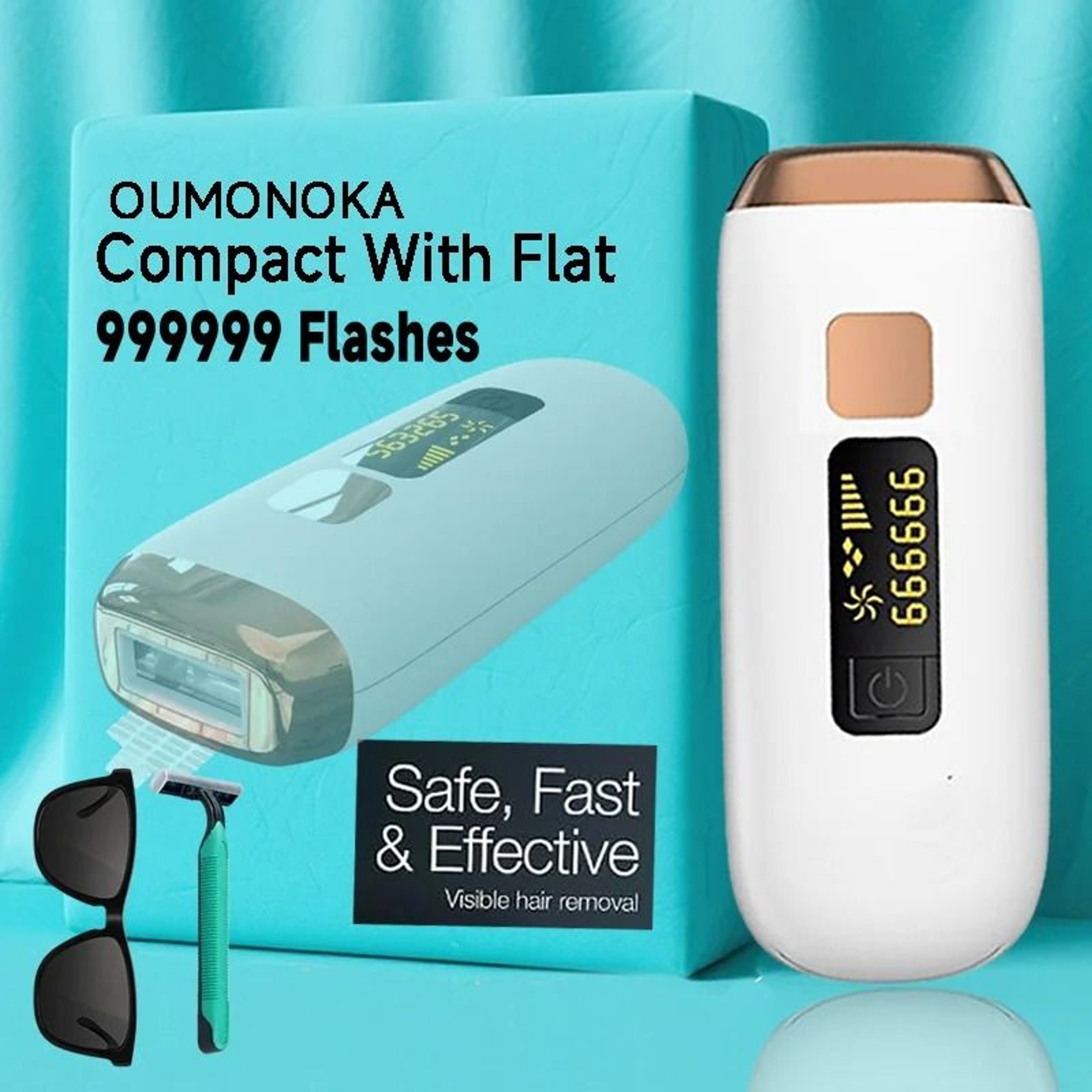 Permanent IPL Laser Hair Removal System  Professional AtHome Epilator 8