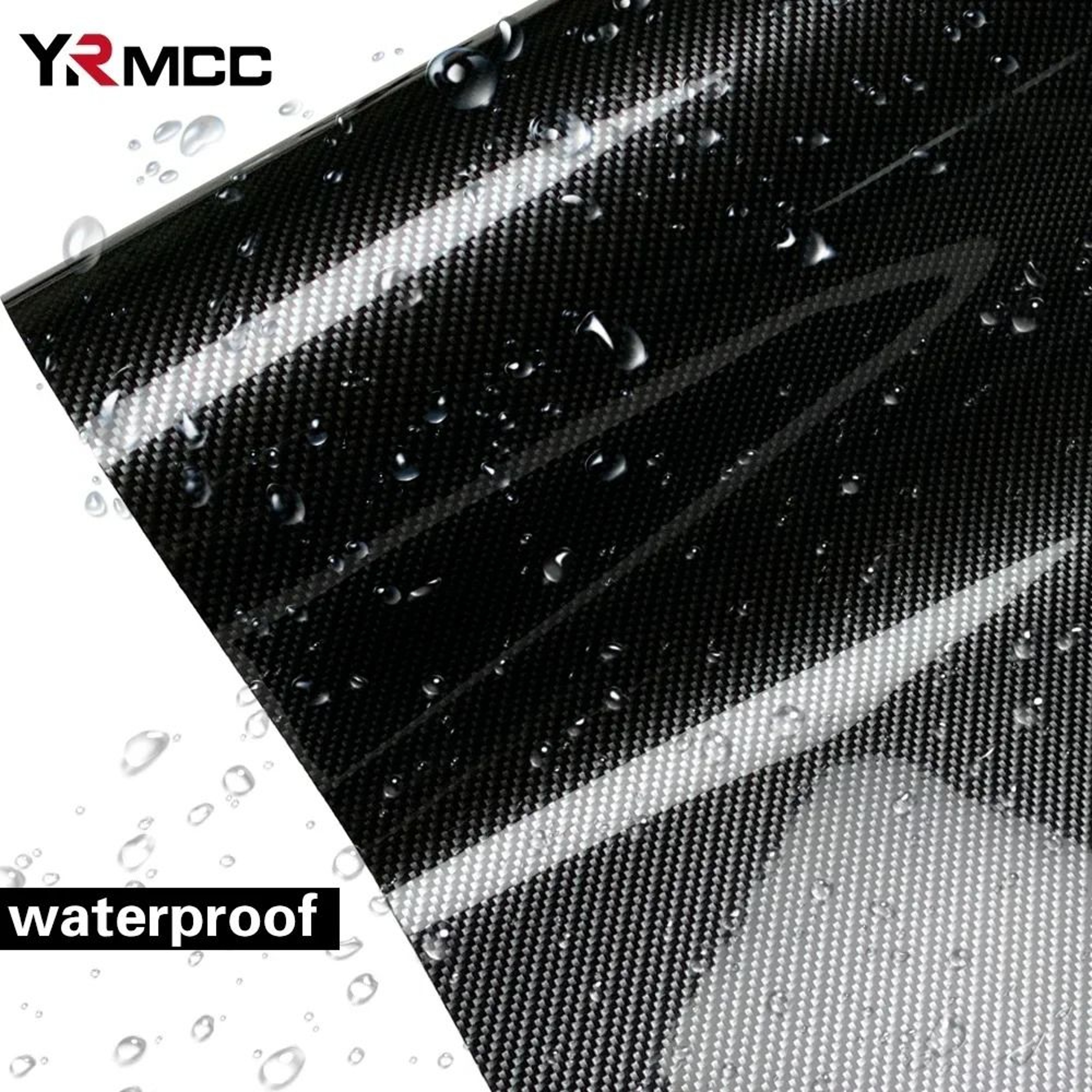 Premium Gloss Carbon Fiber Vinyl Wrap  Waterproof 3D6D Car Styling Film 4