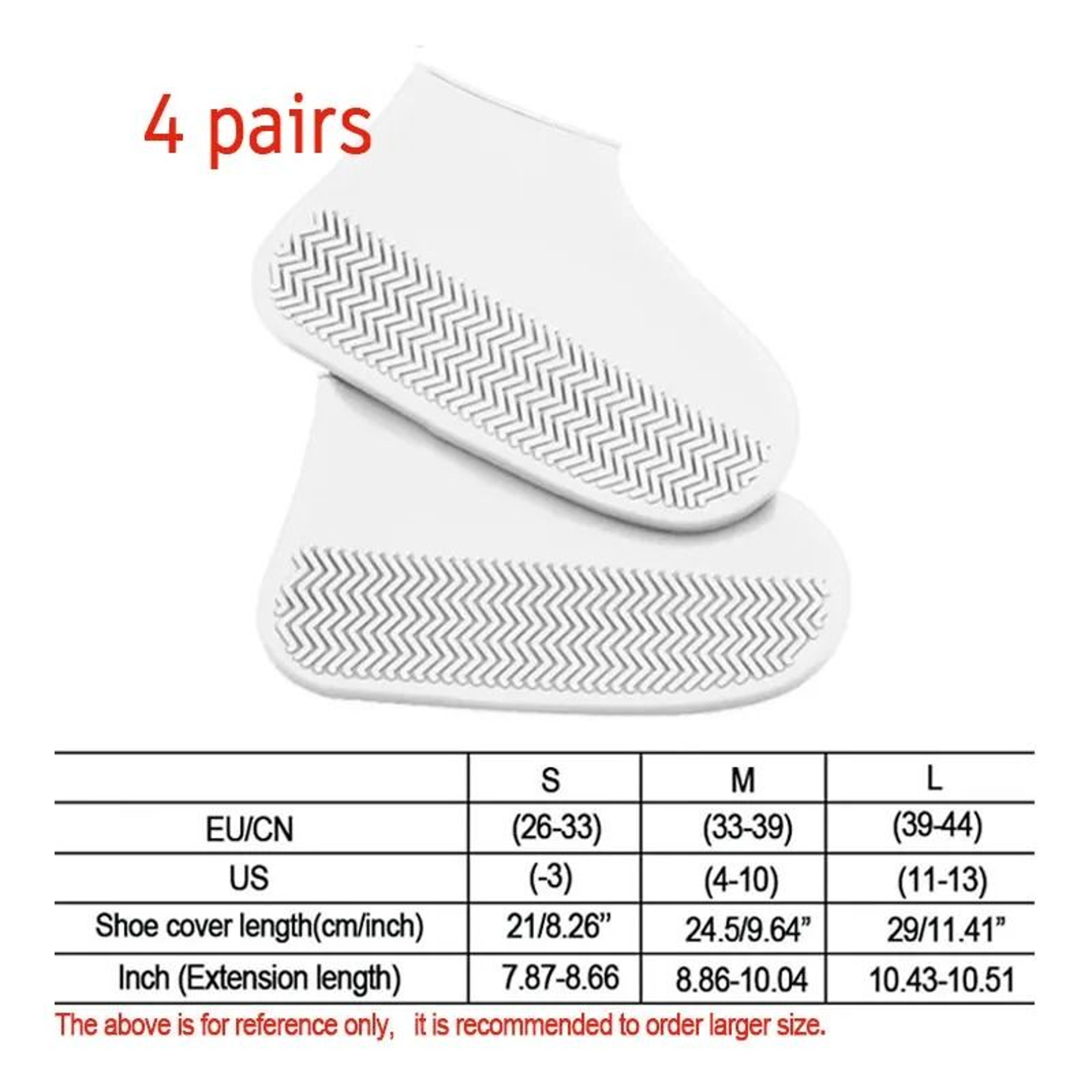 Waterproof Non-Slip Silicone Rain Shoe Covers – Portable Reusable Outdoor Protection – view 24