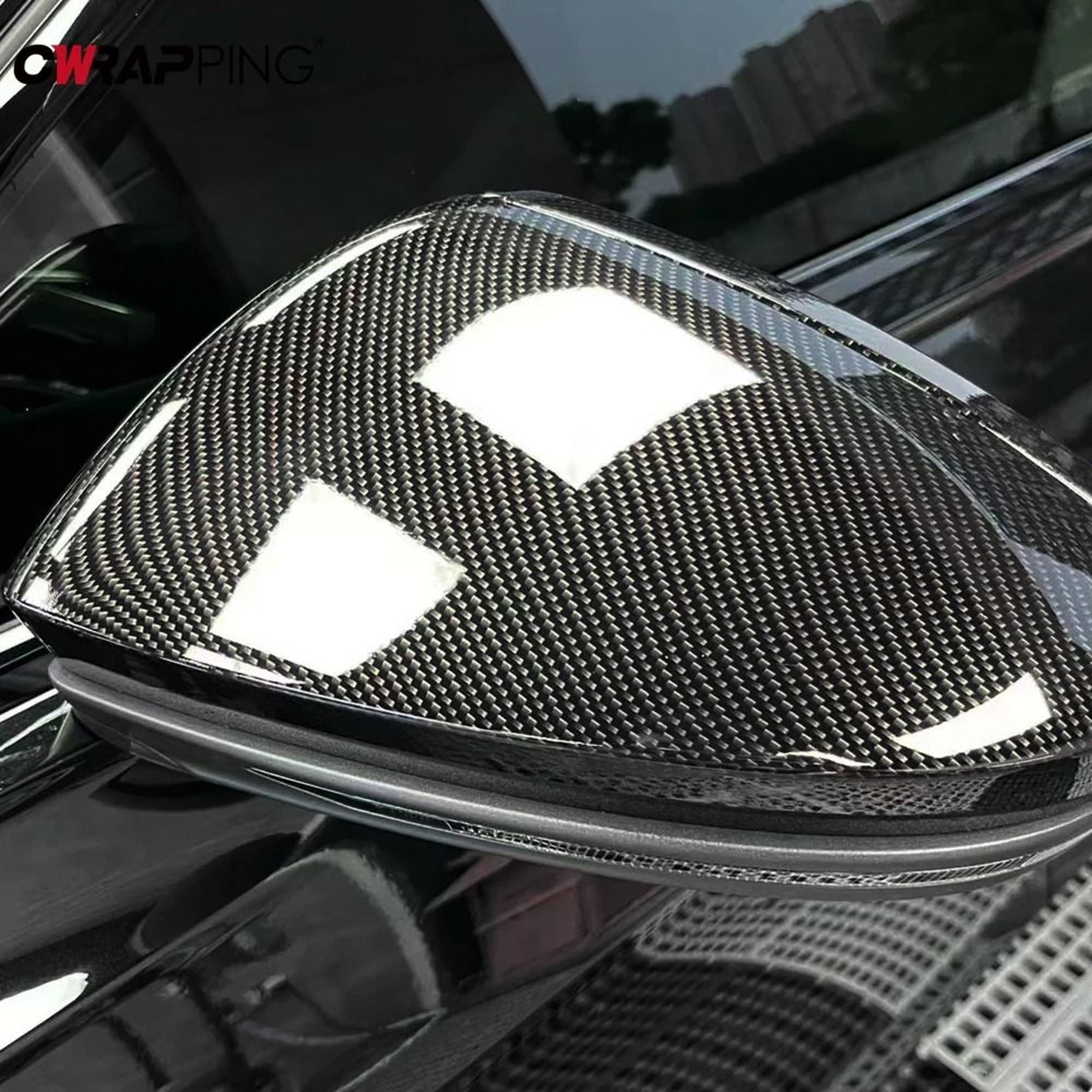 9D HighGloss Carbon Fiber Vinyl Film  Premium Automotive Wrap 0