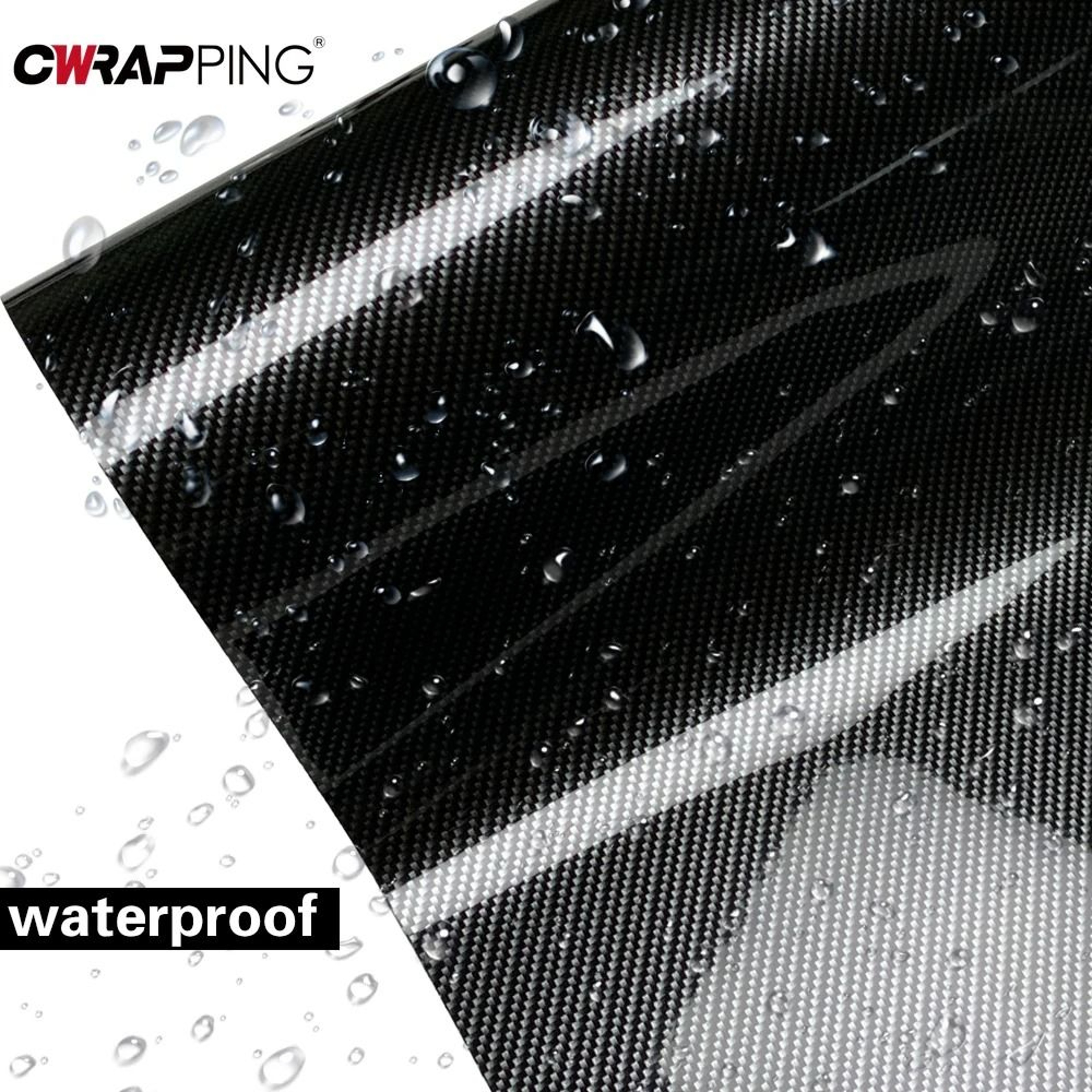 9D HighGloss Carbon Fiber Vinyl Film  Premium Automotive Wrap 4