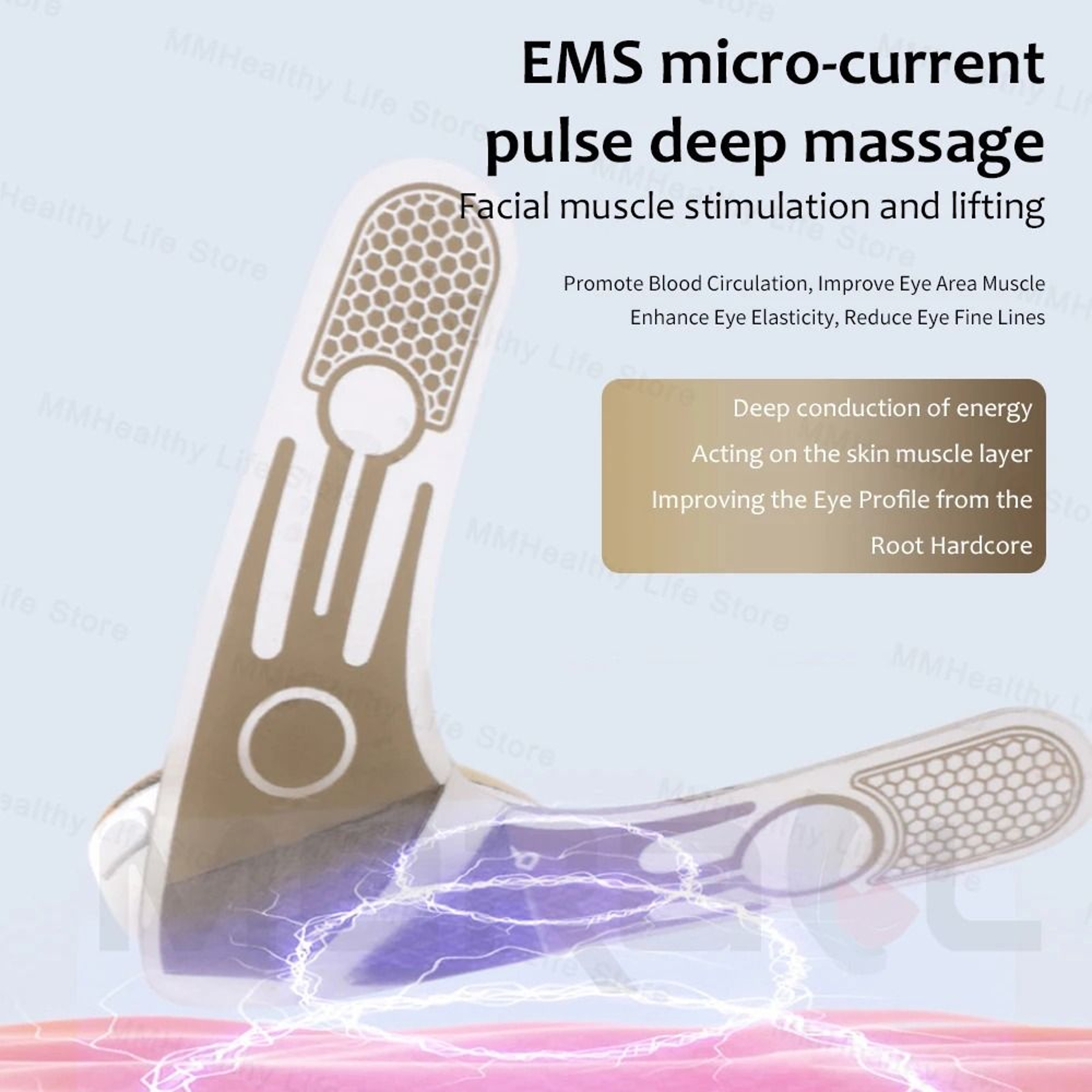 EMS Facial  Eye Massager  Professional Microcurrent Skin Rejuvenation 2