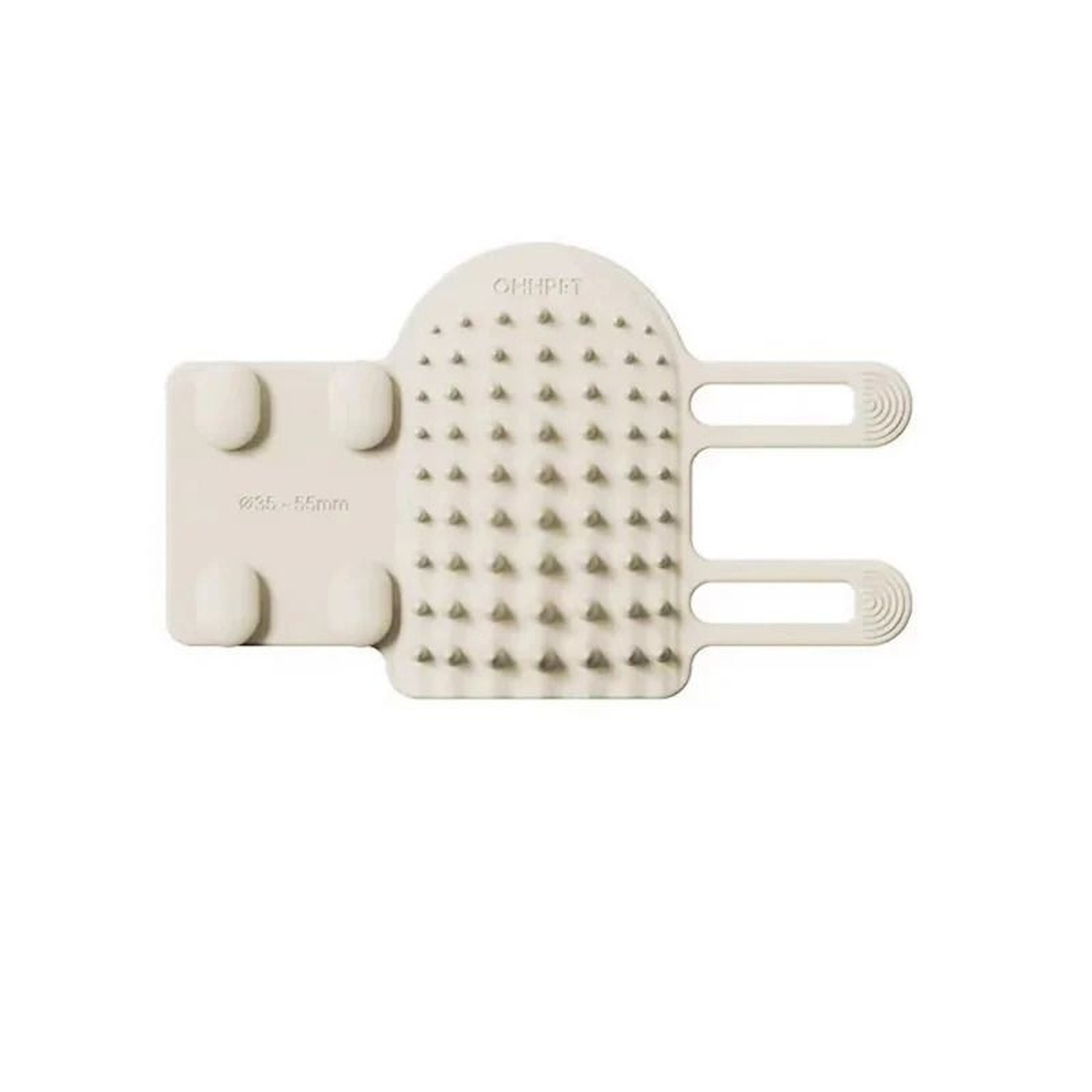Pet Cat Hair Removal Massage Comb  Silicone SelfGrooming Wall Brush 7