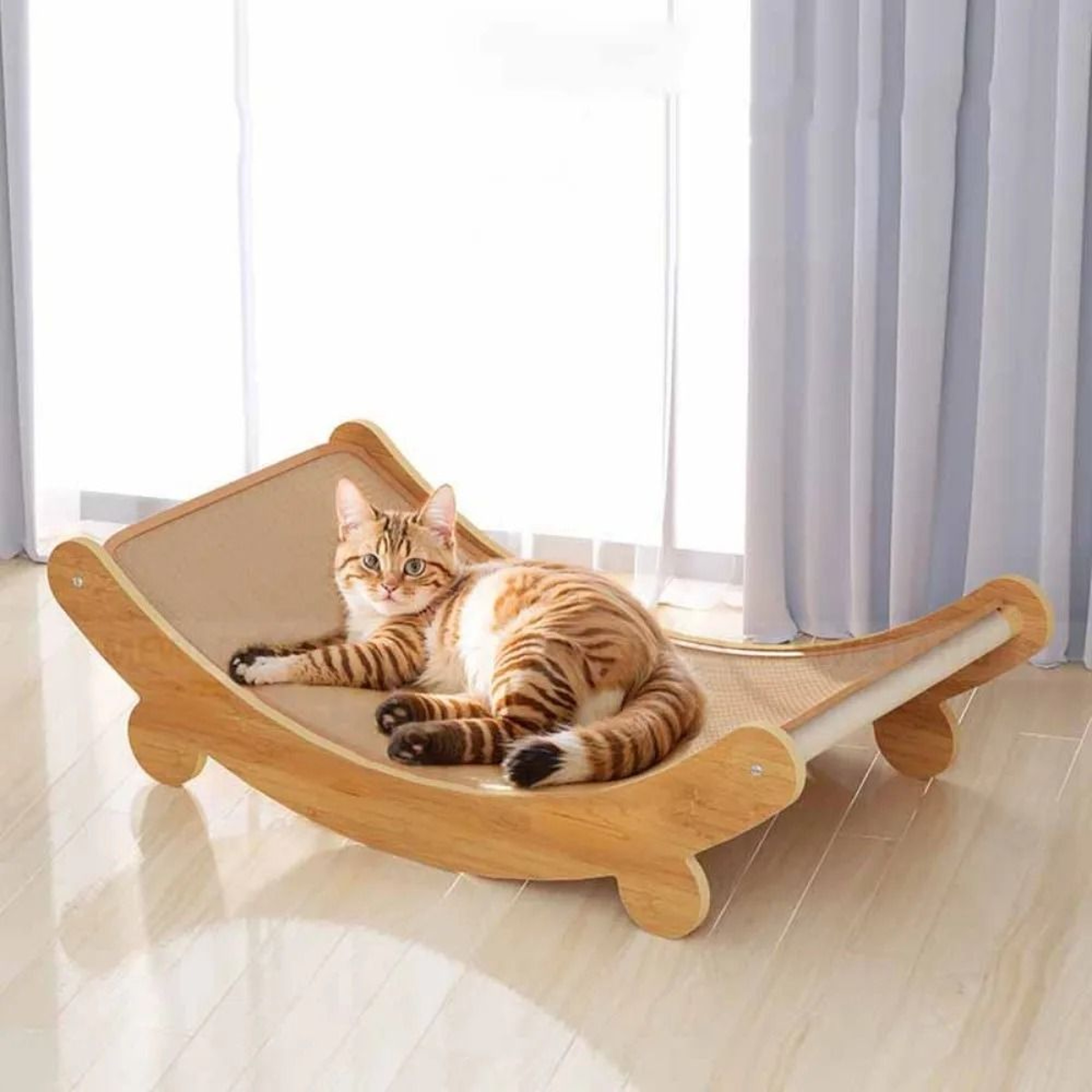 Cat Scratching Pad  Detachable Bed  WearResistant Multifunction Cat Toy 1