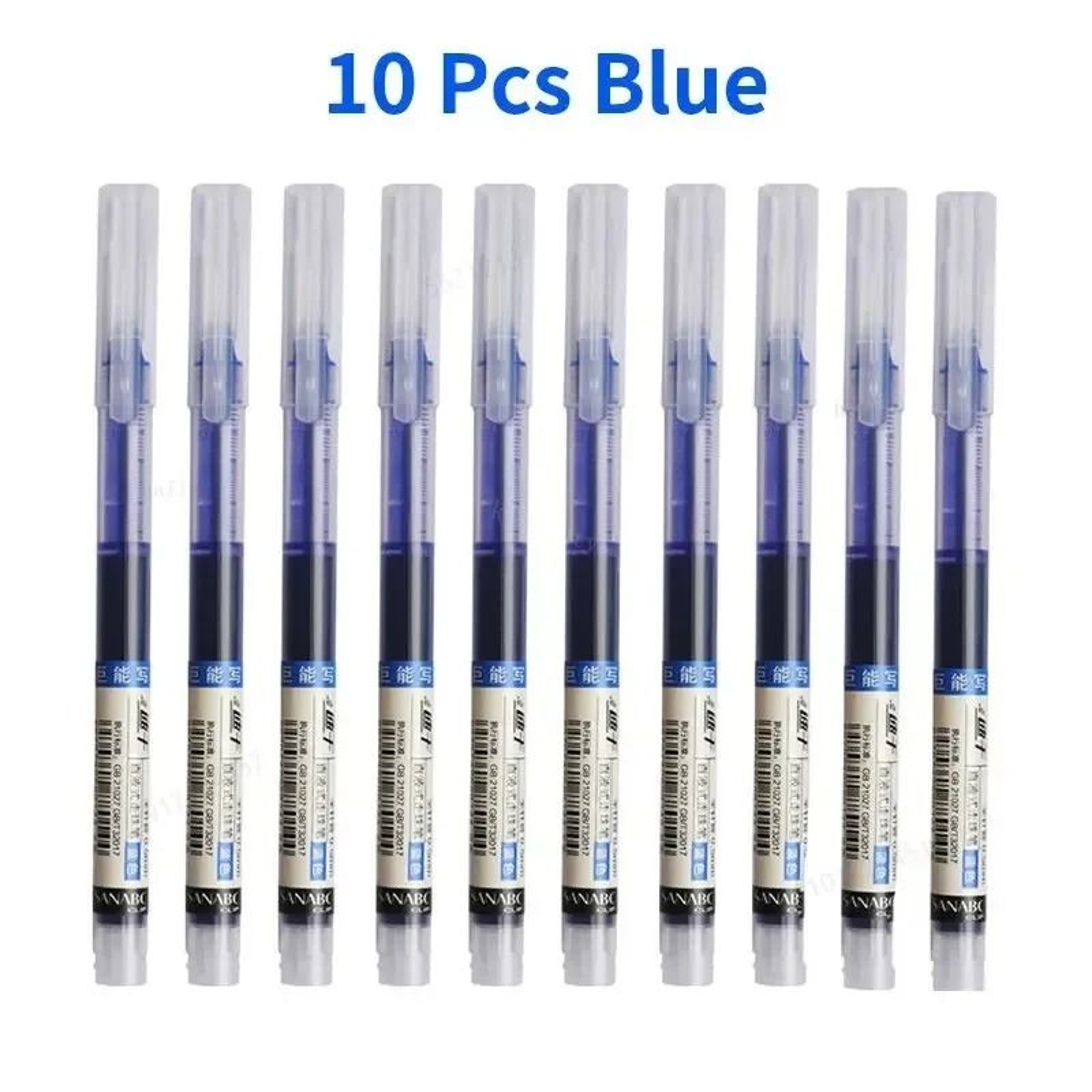 Professional Needle Type Gel Pens  HighQuality Straight Liquid Stationery Set 8