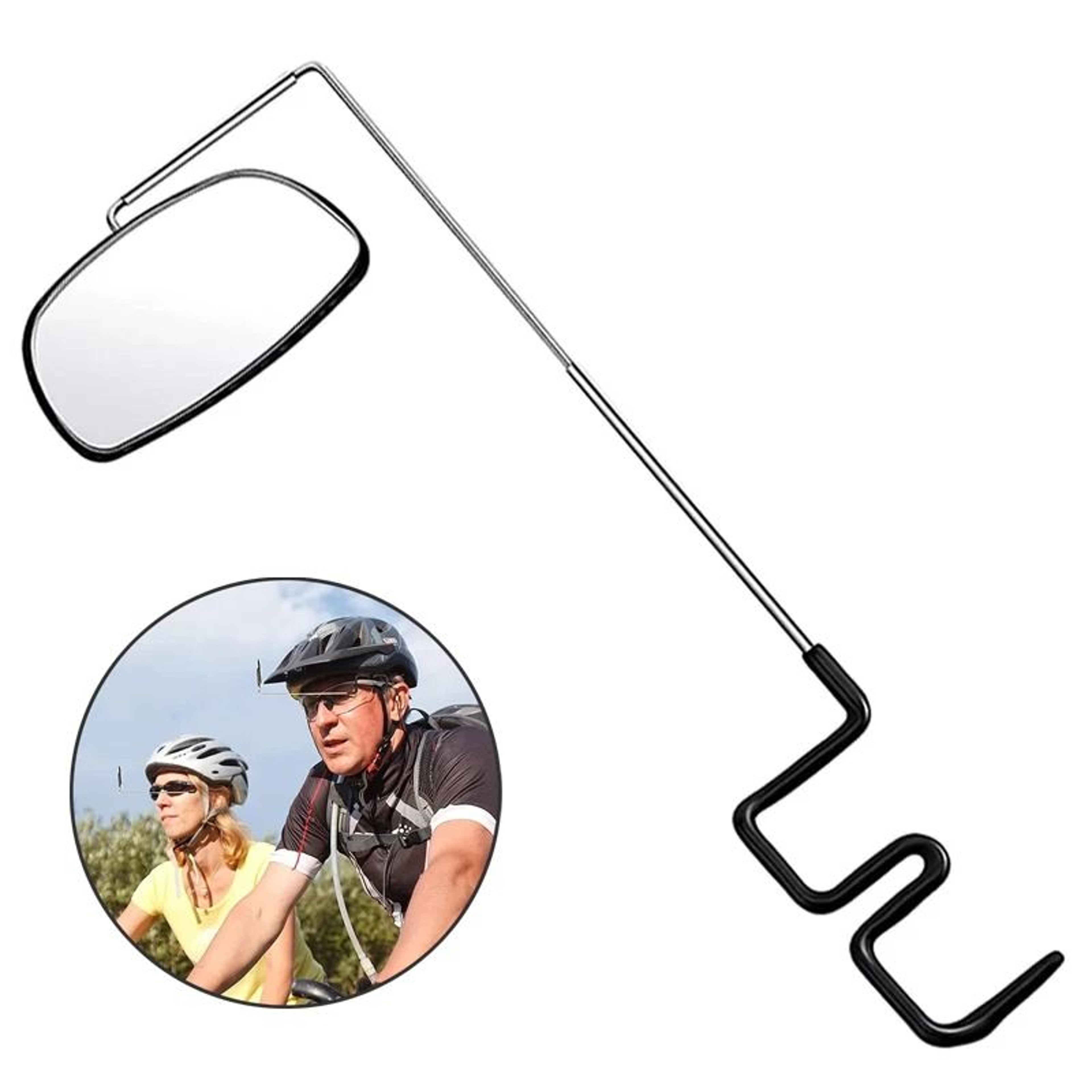 Universal Professional Bicycle Rearview Mirror Set  360 Adjustable Handlebar Security 12