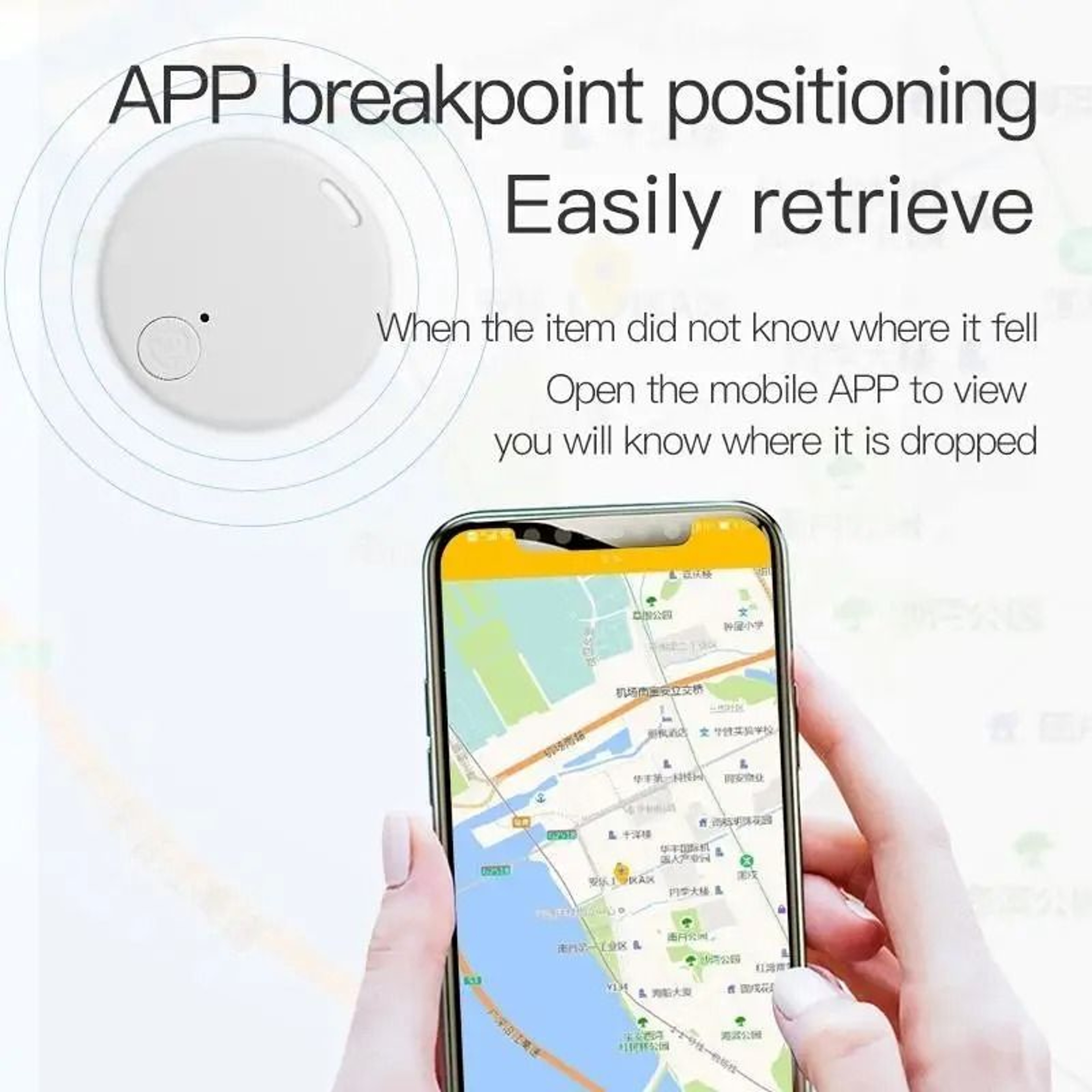 Mini GPS AntiLost Bluetooth Smart Tag  Industrial Grade Tracking Solution 4
