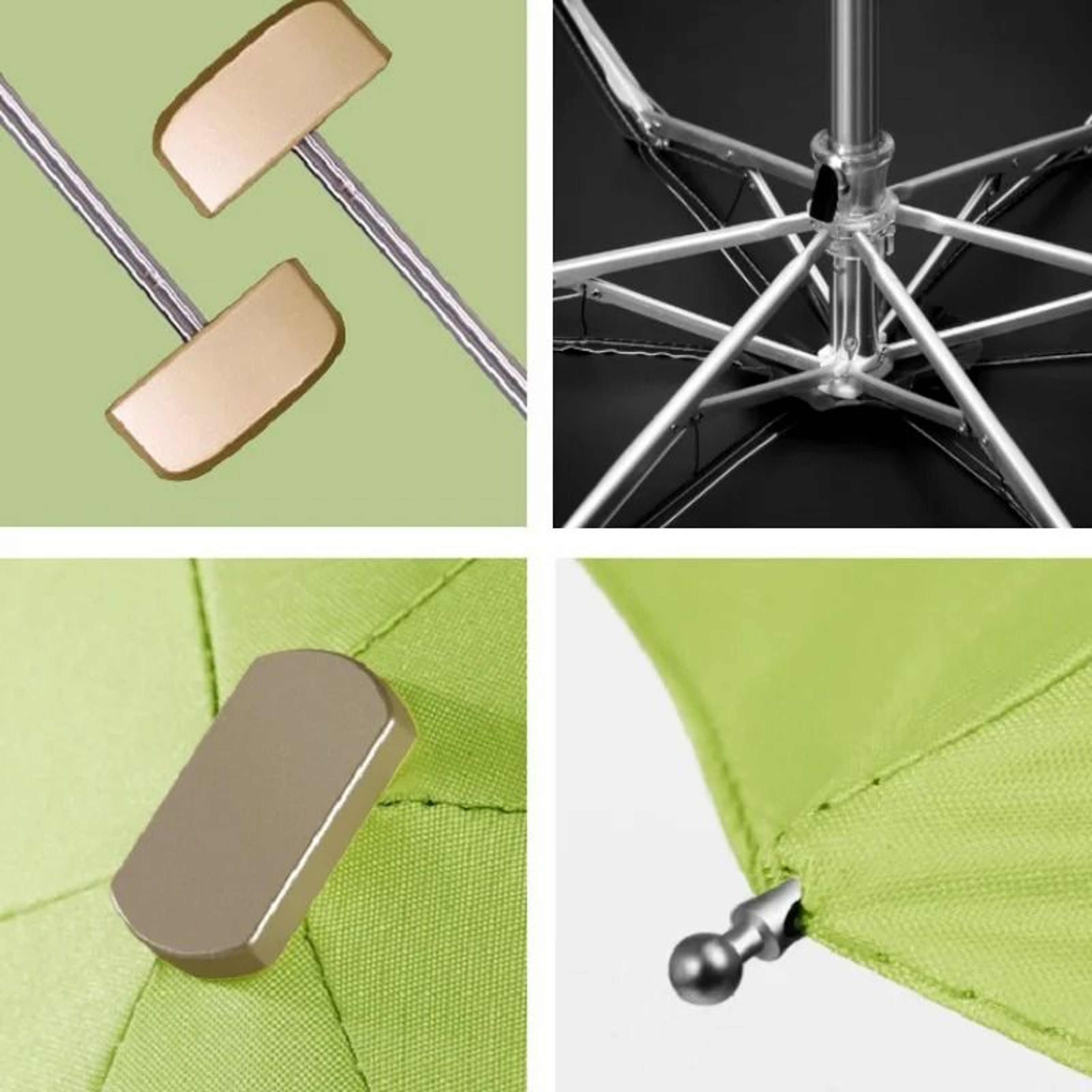 Mini Pocket Sun And Rain Capsule Umbrella With Vinyl UV Protection 4