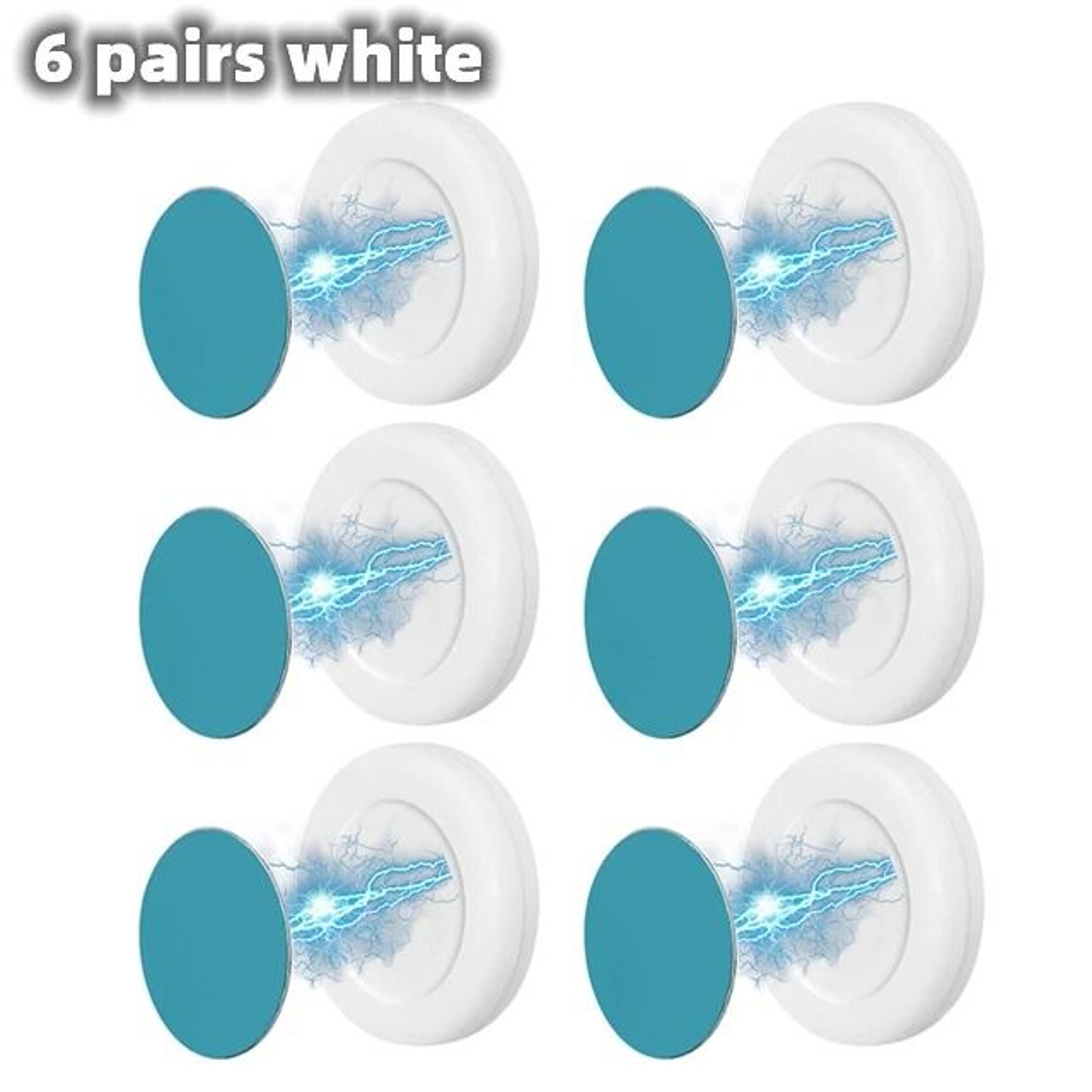 Magnetic Wall Mount Remote Control Invisible Holder And Strong Organizer Hooks 10