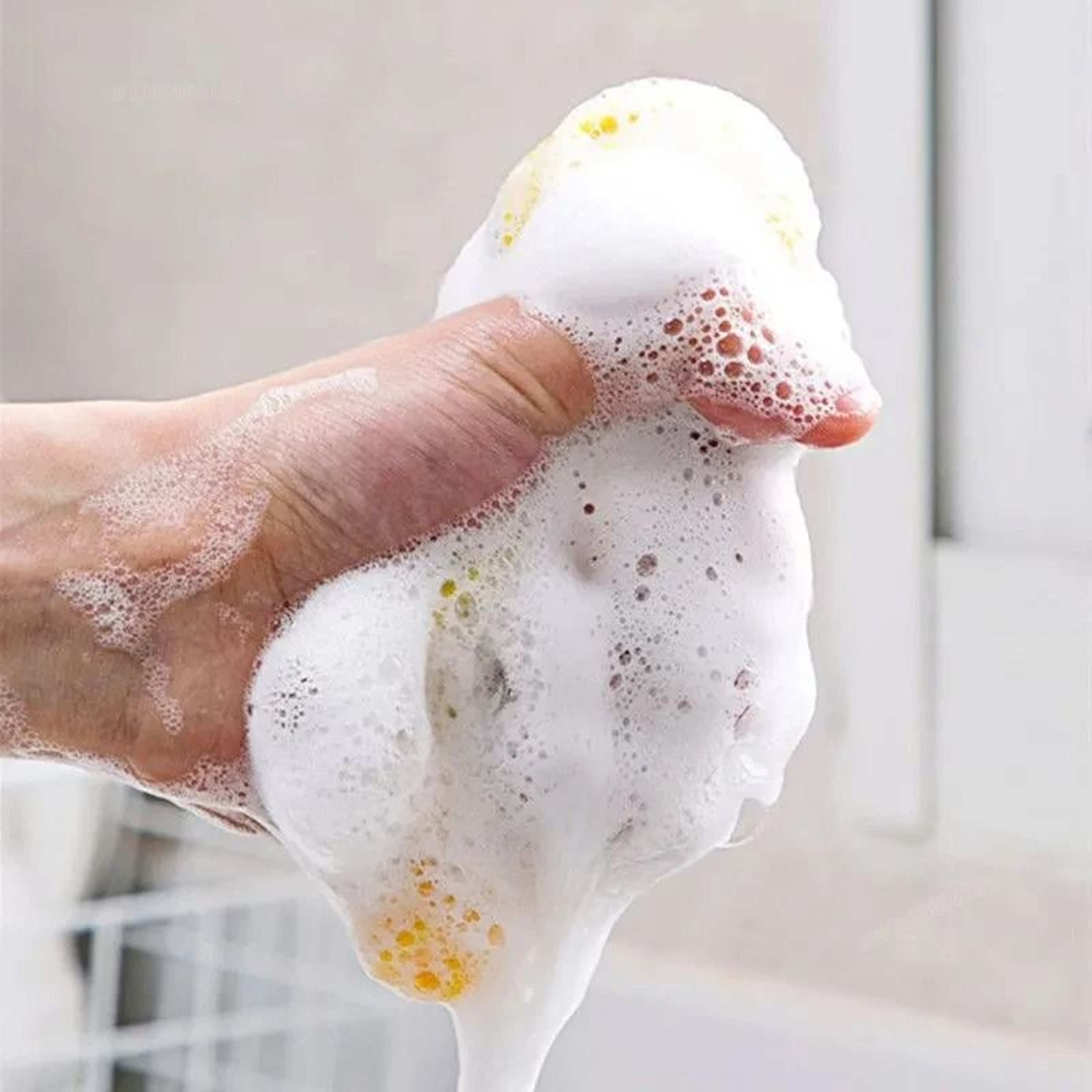 Double Sided Dishwashing Sponge And Kitchen Scrubbing Brush Set 5