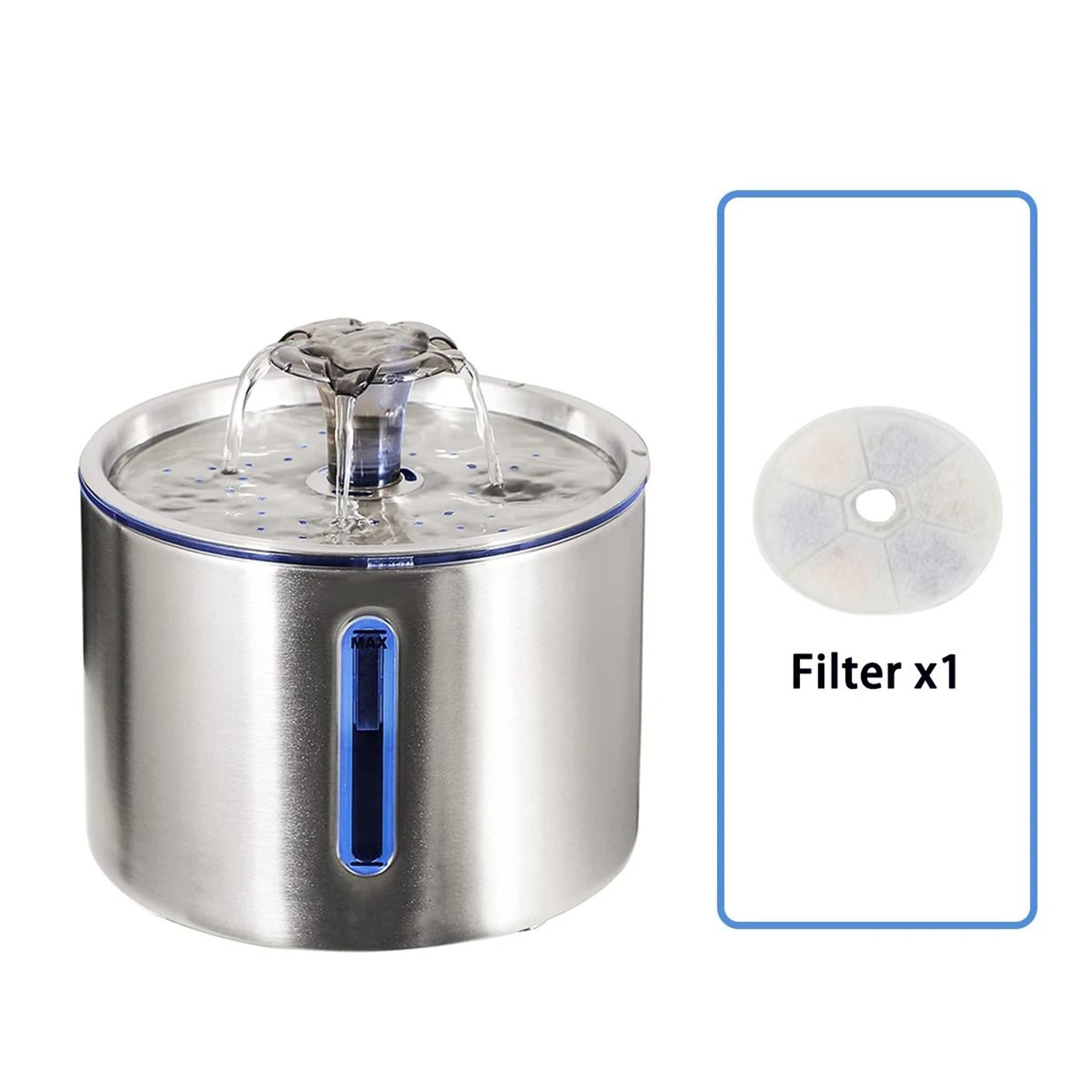 Stainless Steel Automatic Pet Water Fountain 25L 6
