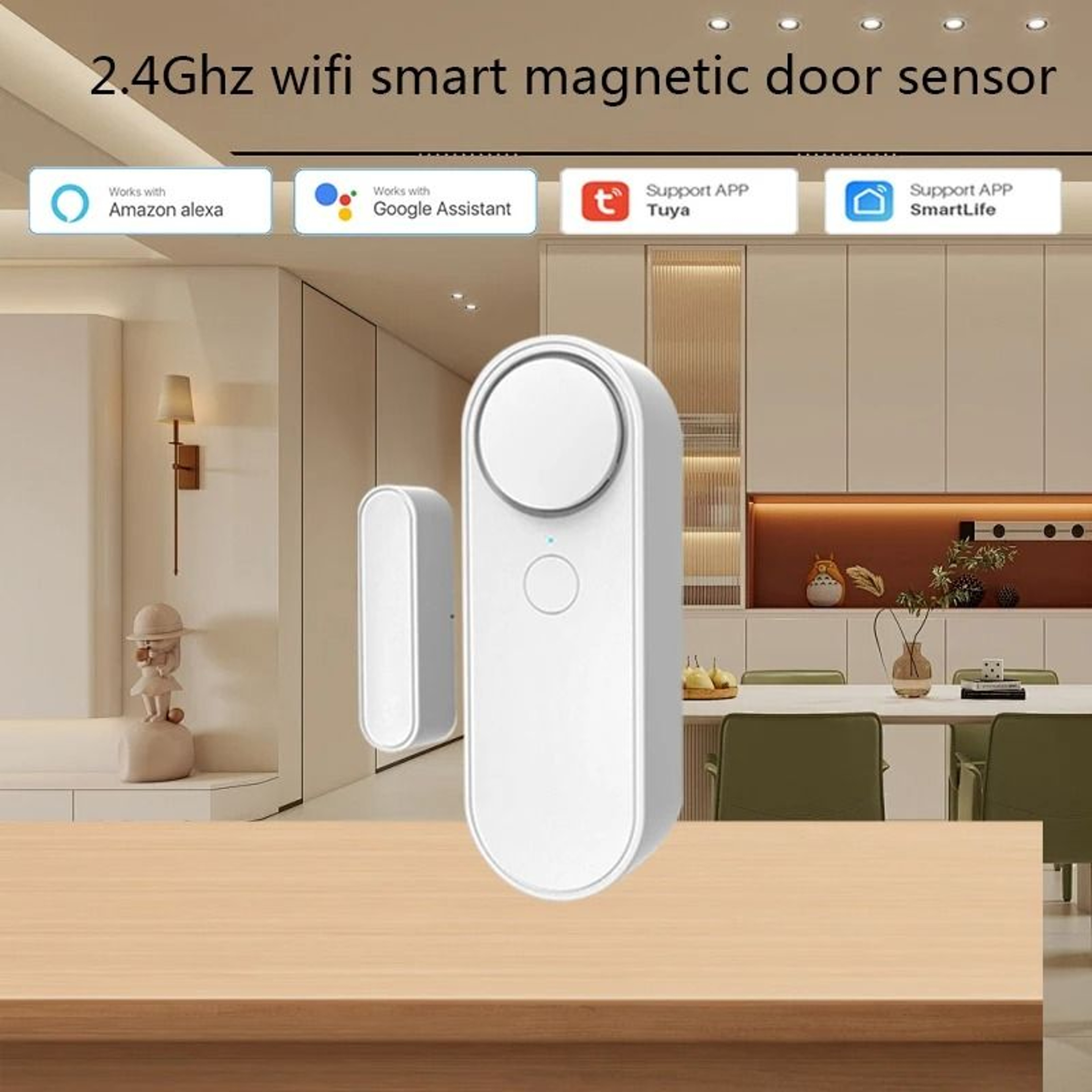 Tuya Smart WiFi Door  Window Security Sensor 4