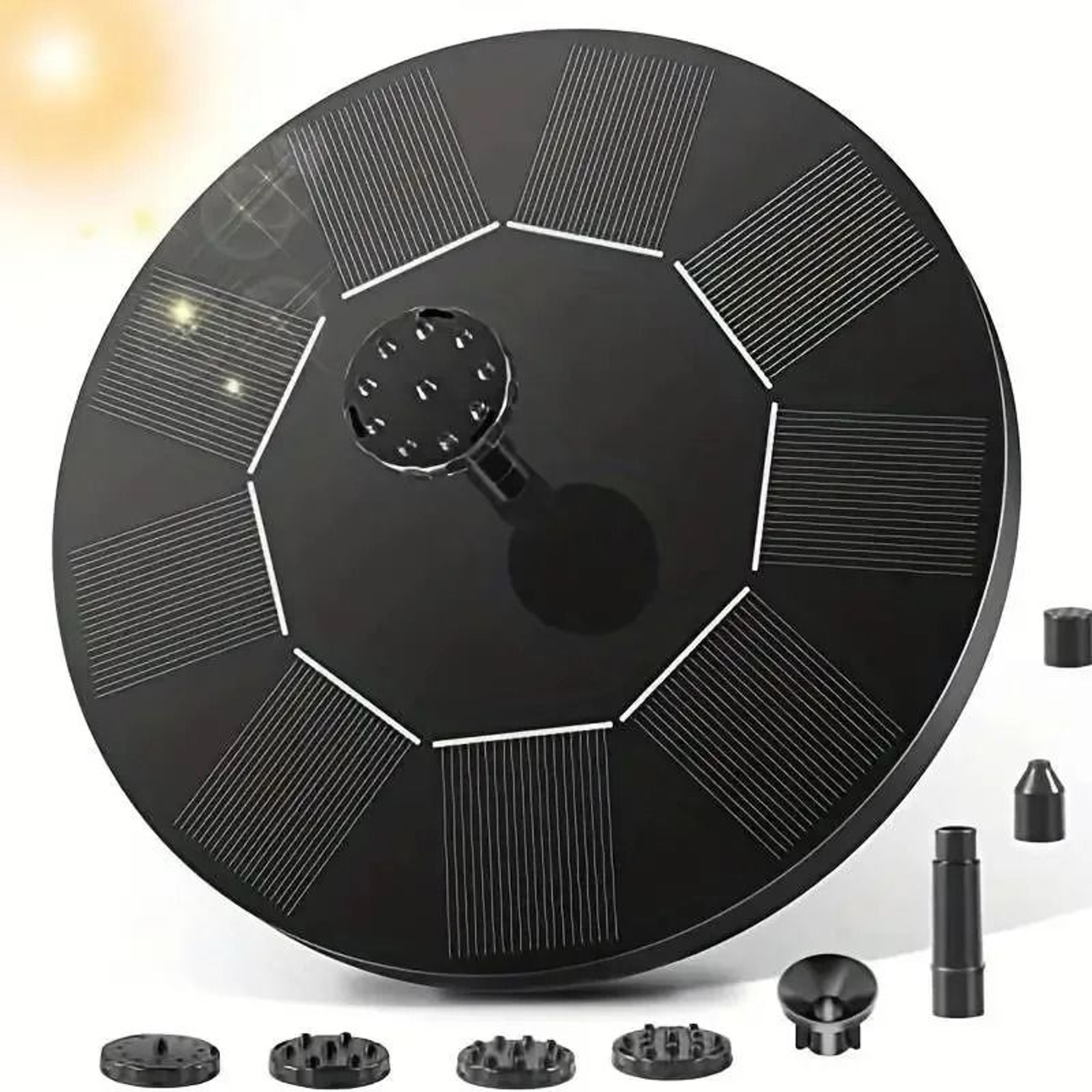 SolarPowered Floating Fountain Pumps 1