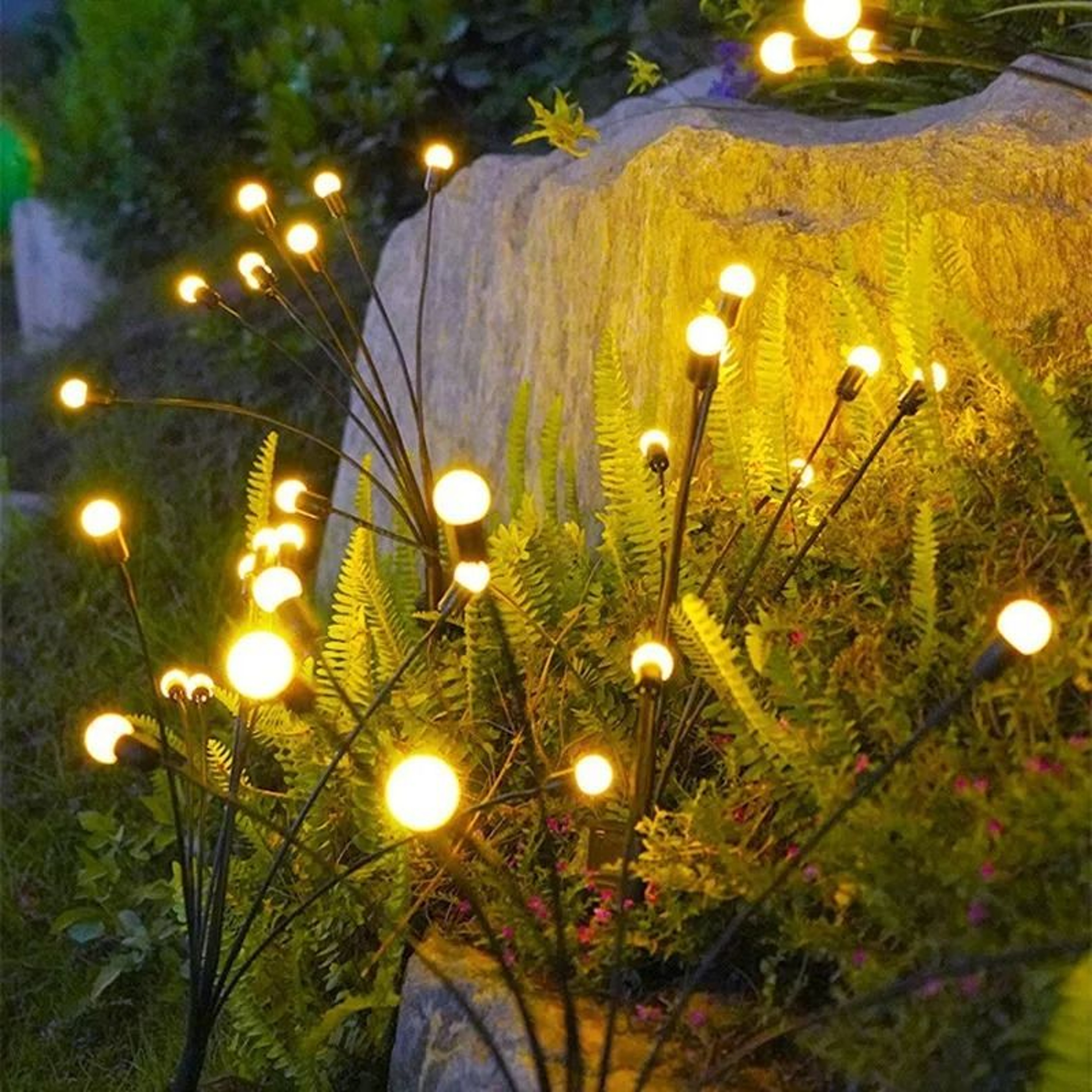 New Upgraded Solar Powered Firefly Lights 1