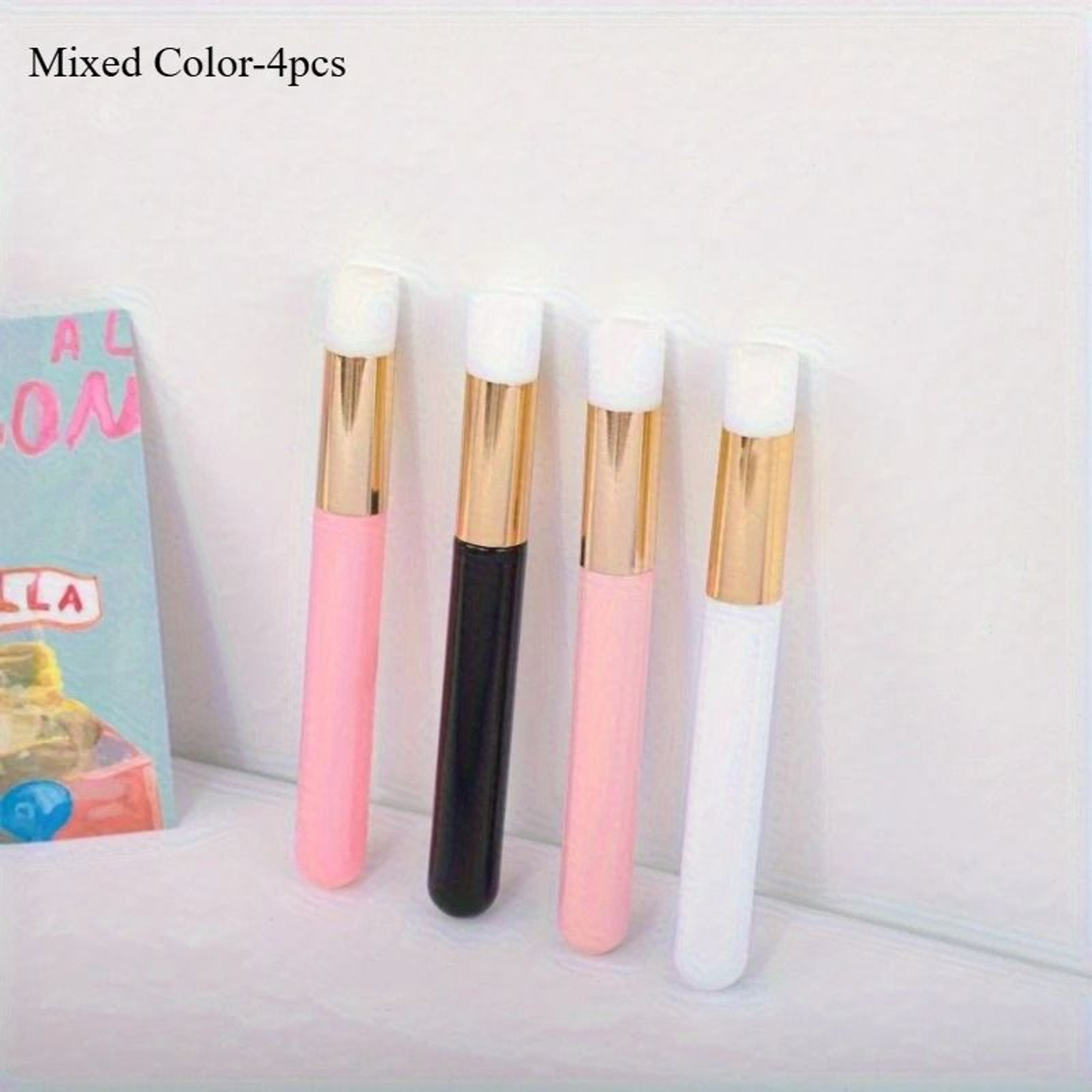 4pcs Eyelash Grafting  Cleaning Brush Set 6