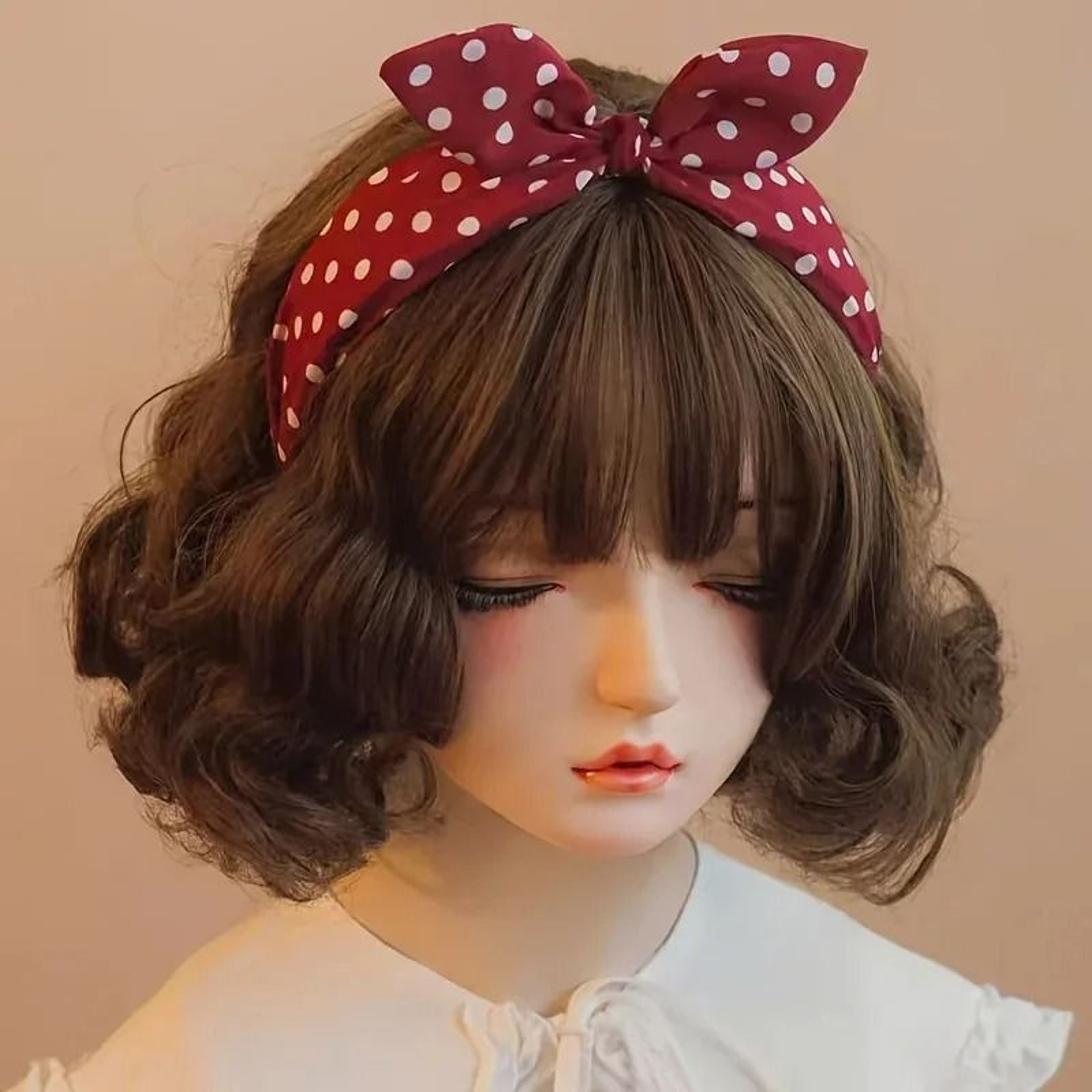 Rabbit Ear Polka Dot Headband 2