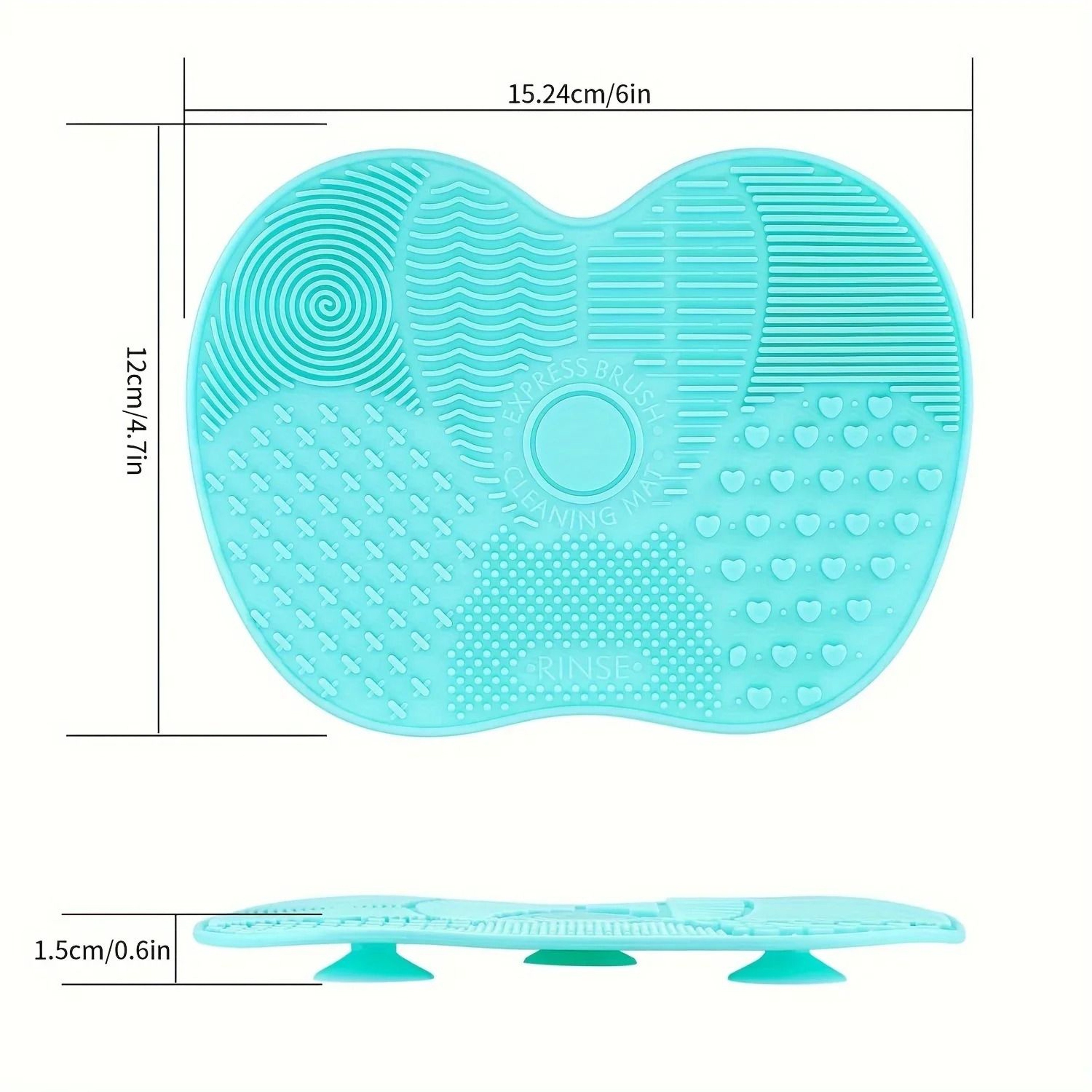 Silicone Makeup Brush Cleaning Scrub Pad 5