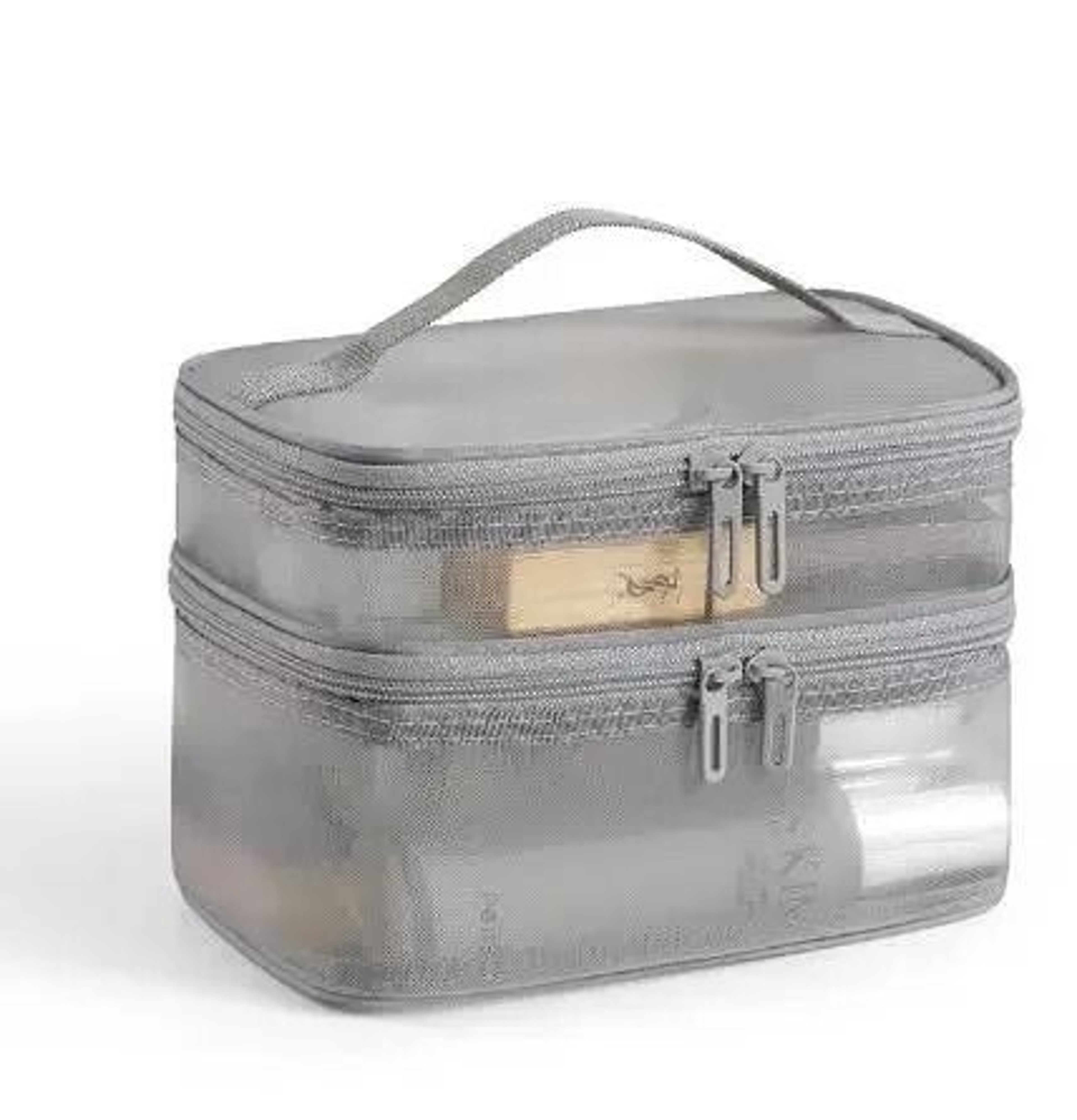 Nylon Double Layer Mesh Cosmetic Bag 6