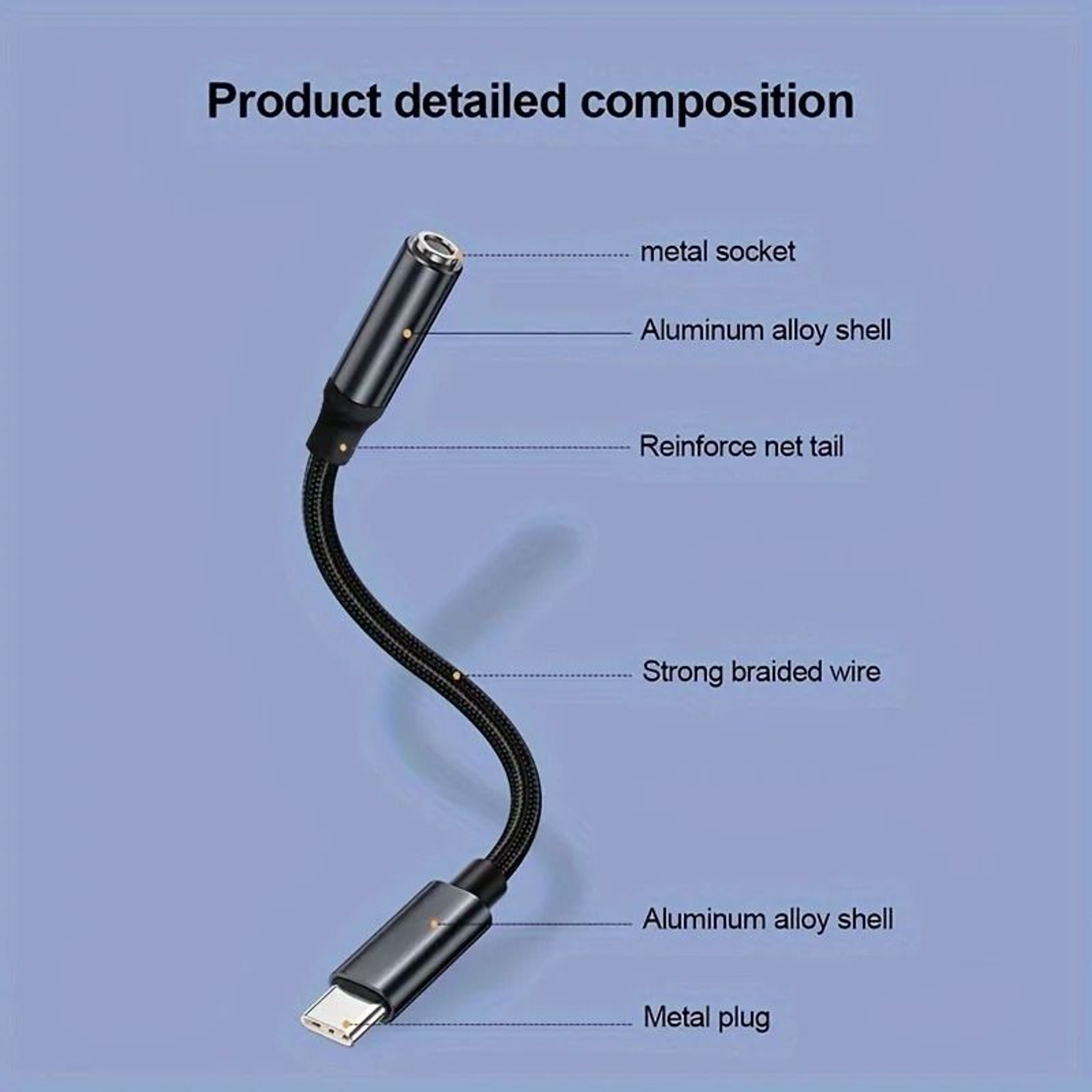 TypeC To 35mm Headphone Adapter 3