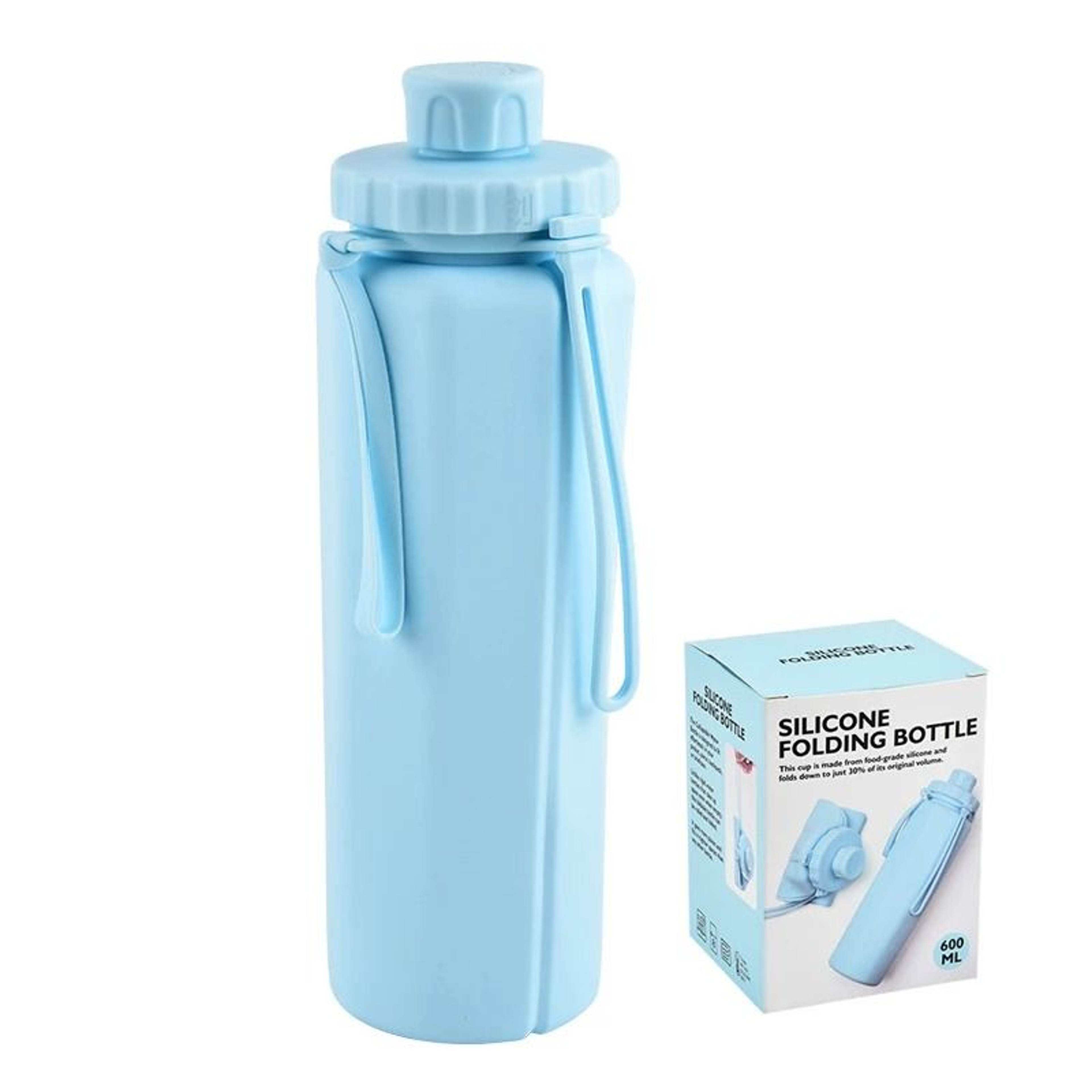 600ML HighPerformance Collapsible Silicone Water Bottle 7