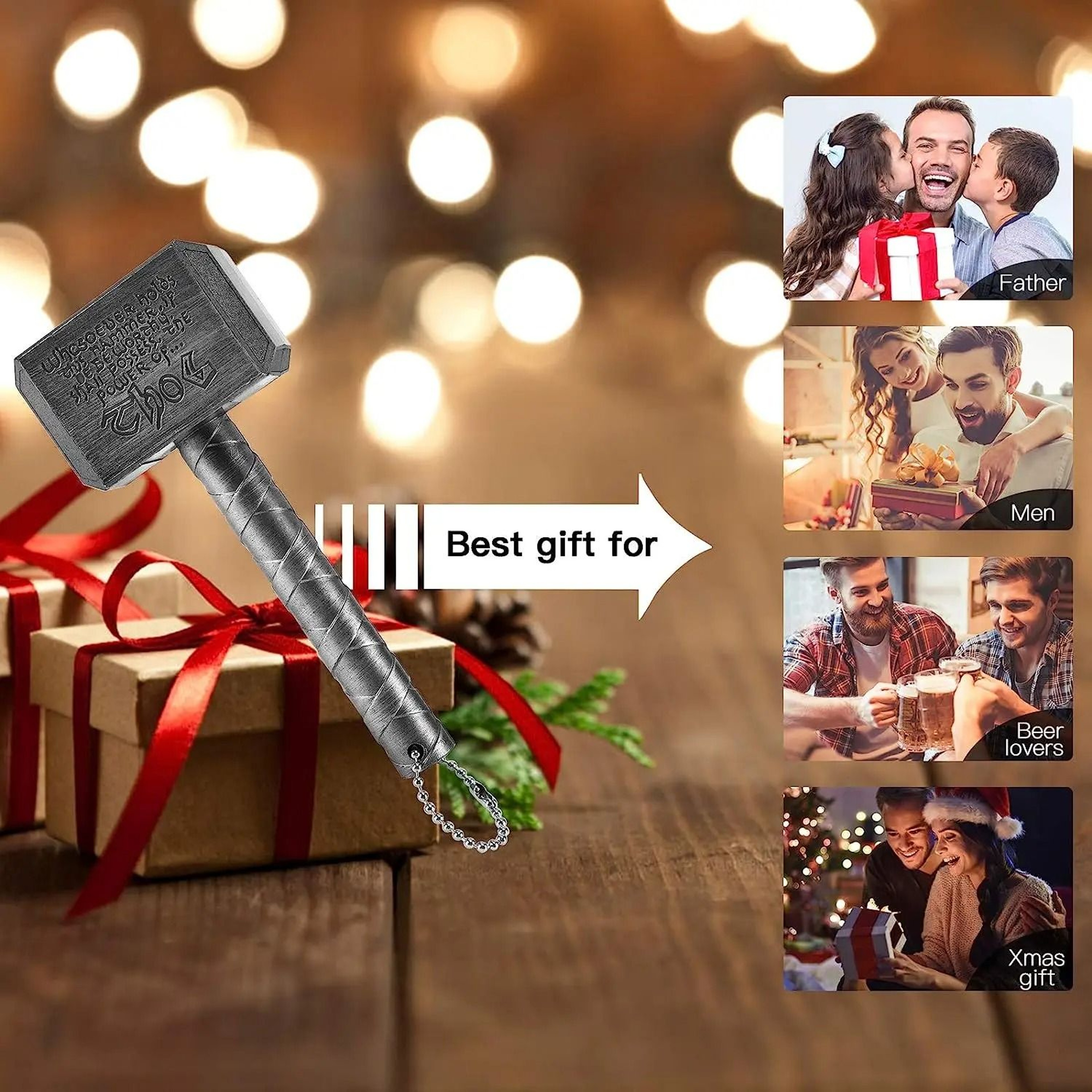 Professional HammerShaped Beer Bottle Opener 4