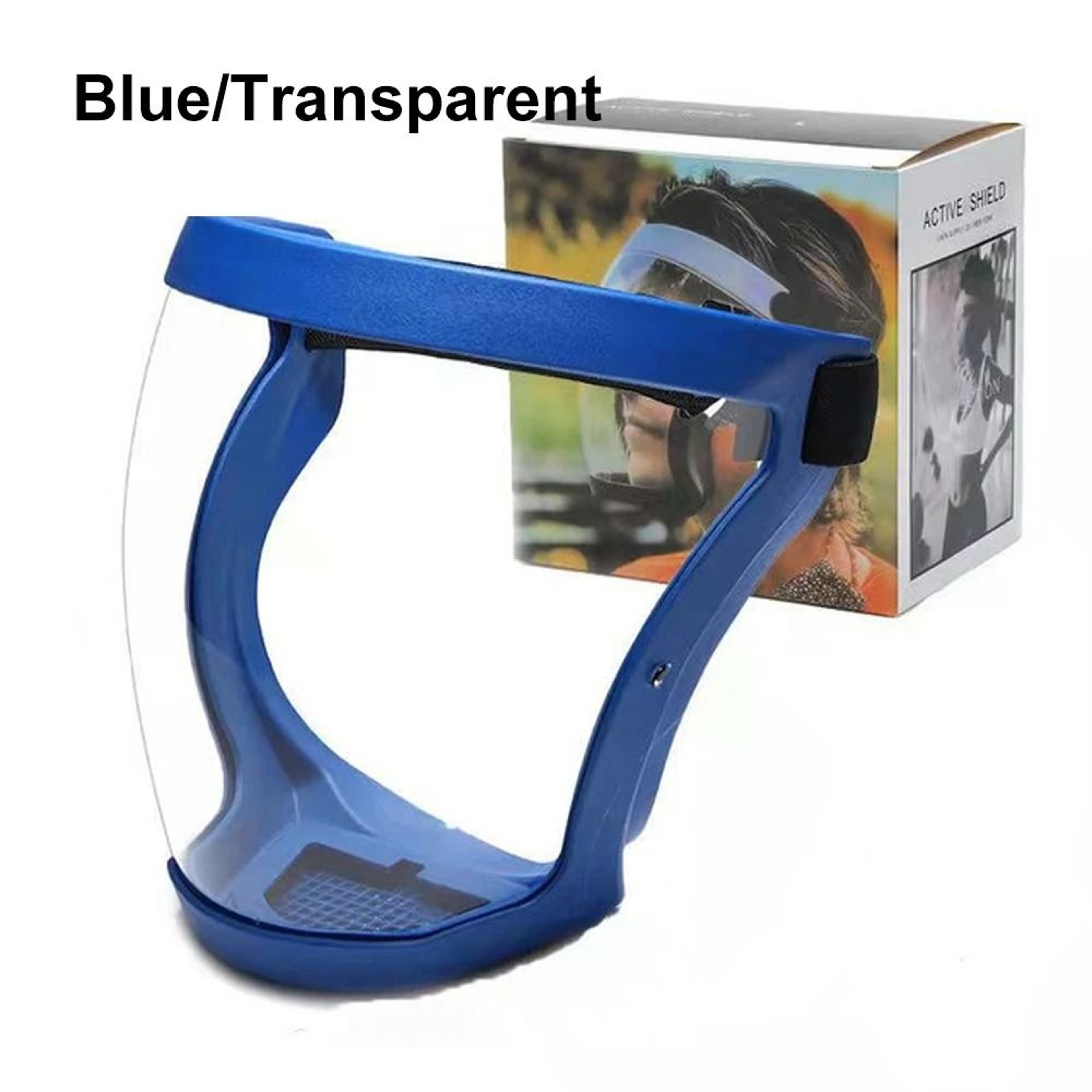 FULIER Transparent AntiFog Full Face Shield 6