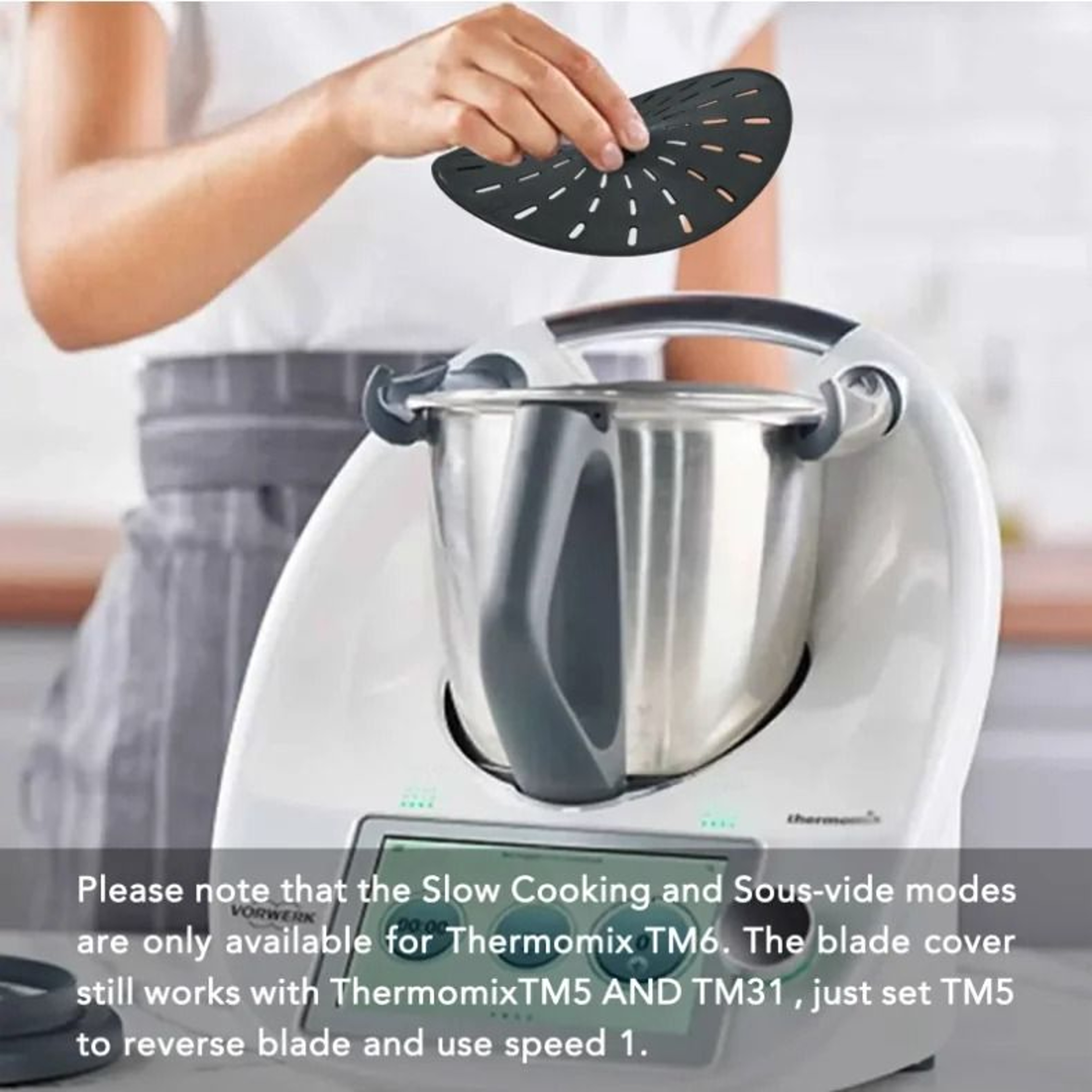Thermomix Blade Cover  Slow Cooking Baffle 4