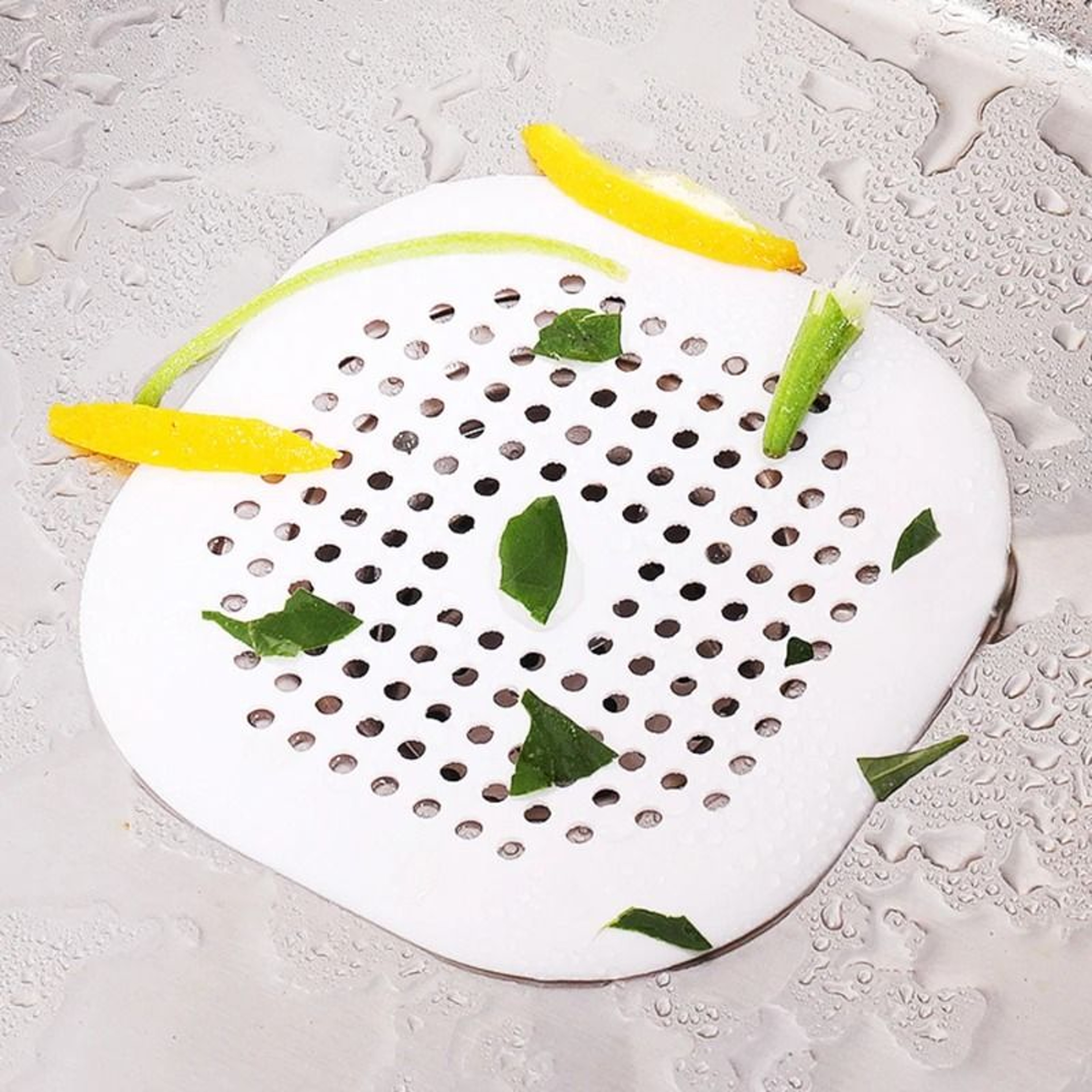 Silicone AntiBlocking Sink And Shower Floor Drain Stopper 4