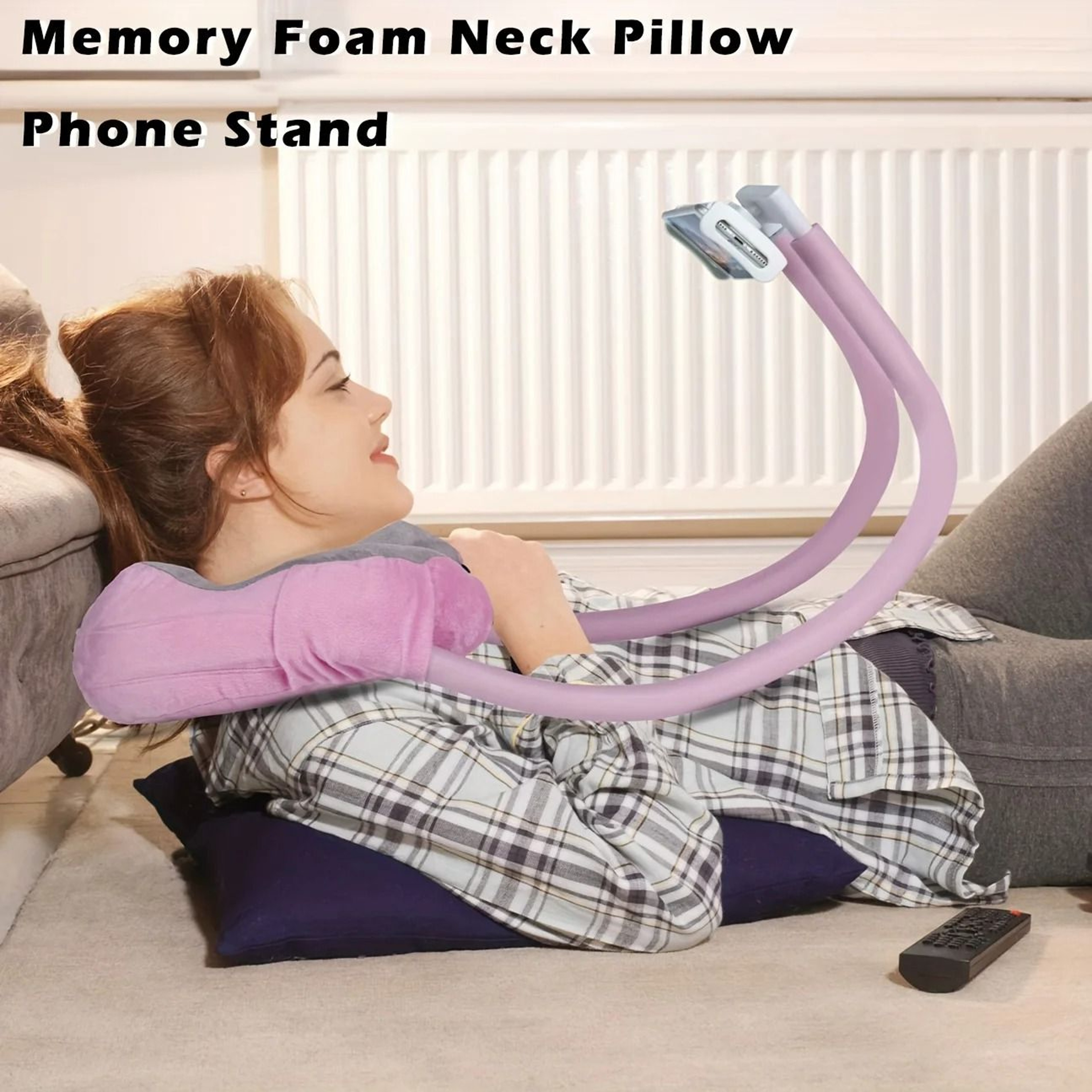 Universal Flexible Lazy Mobile Phone Holder Desktop Mount Bracket 1