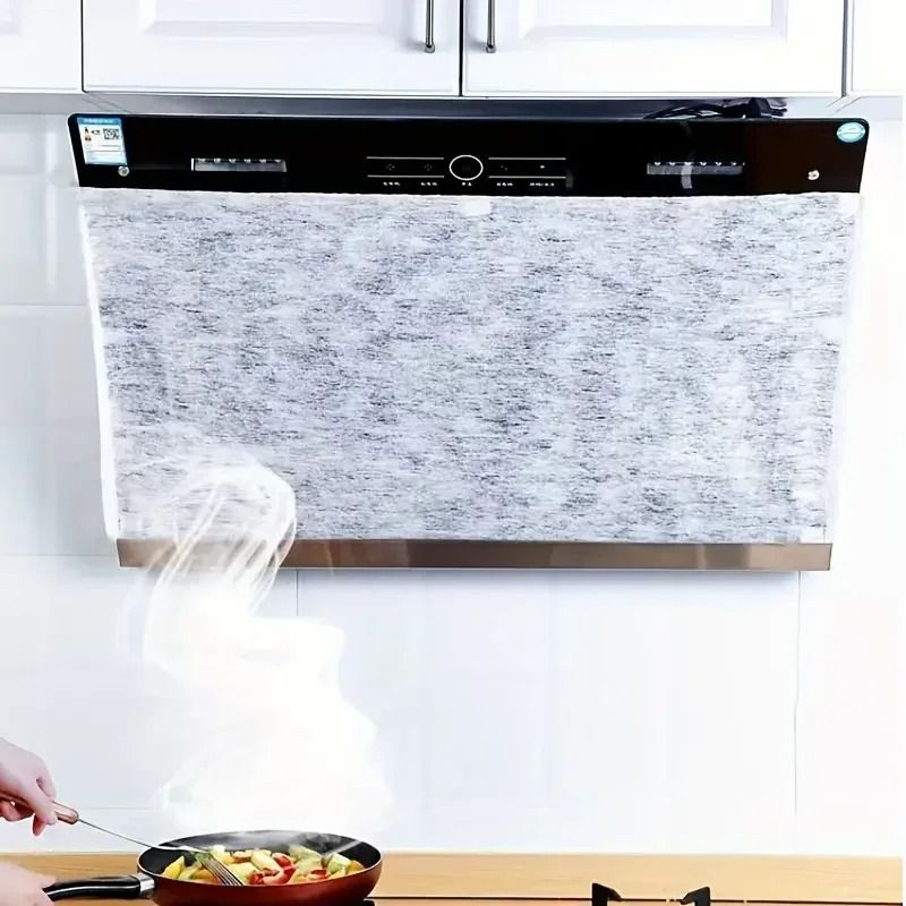 IndustrialStandard Disposable OilAbsorbing Range Hood Paper 1