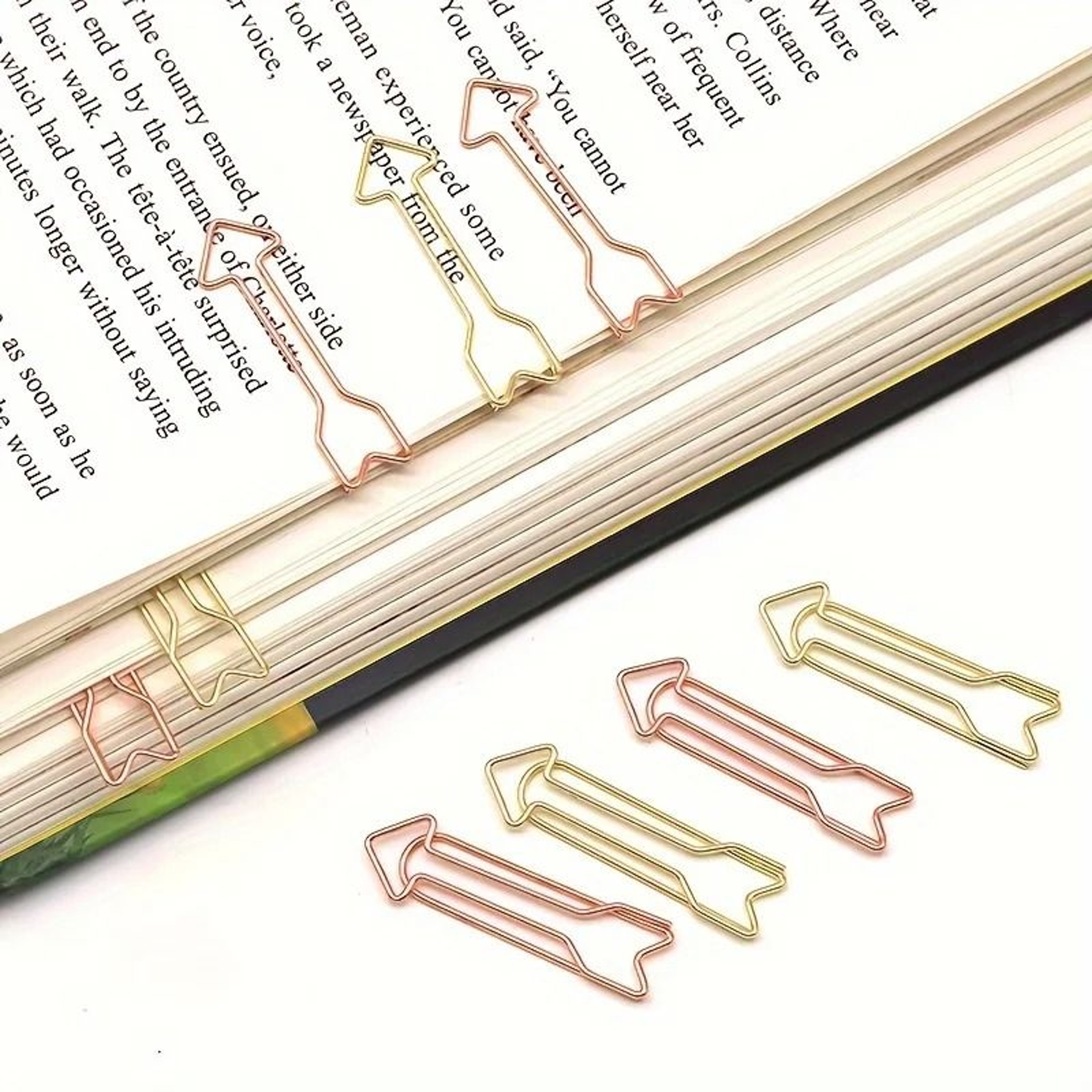 Professional ArrowShaped Metal Paper Clips For Office Organization 1